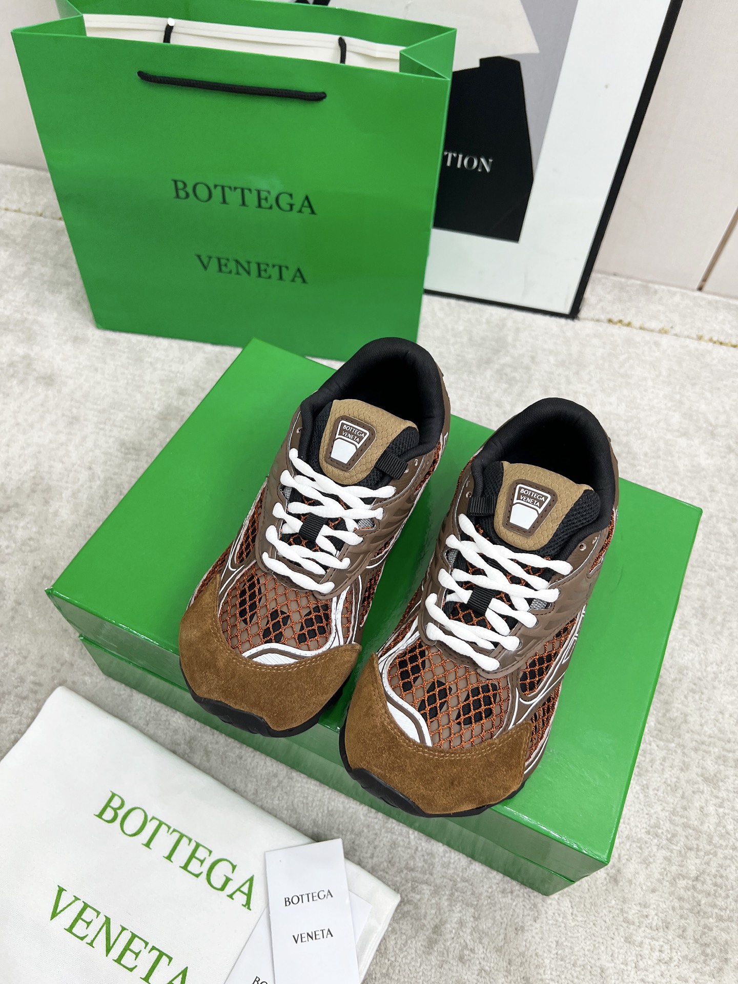Bottega Veneta Male Sneakers Mesh 45-s
