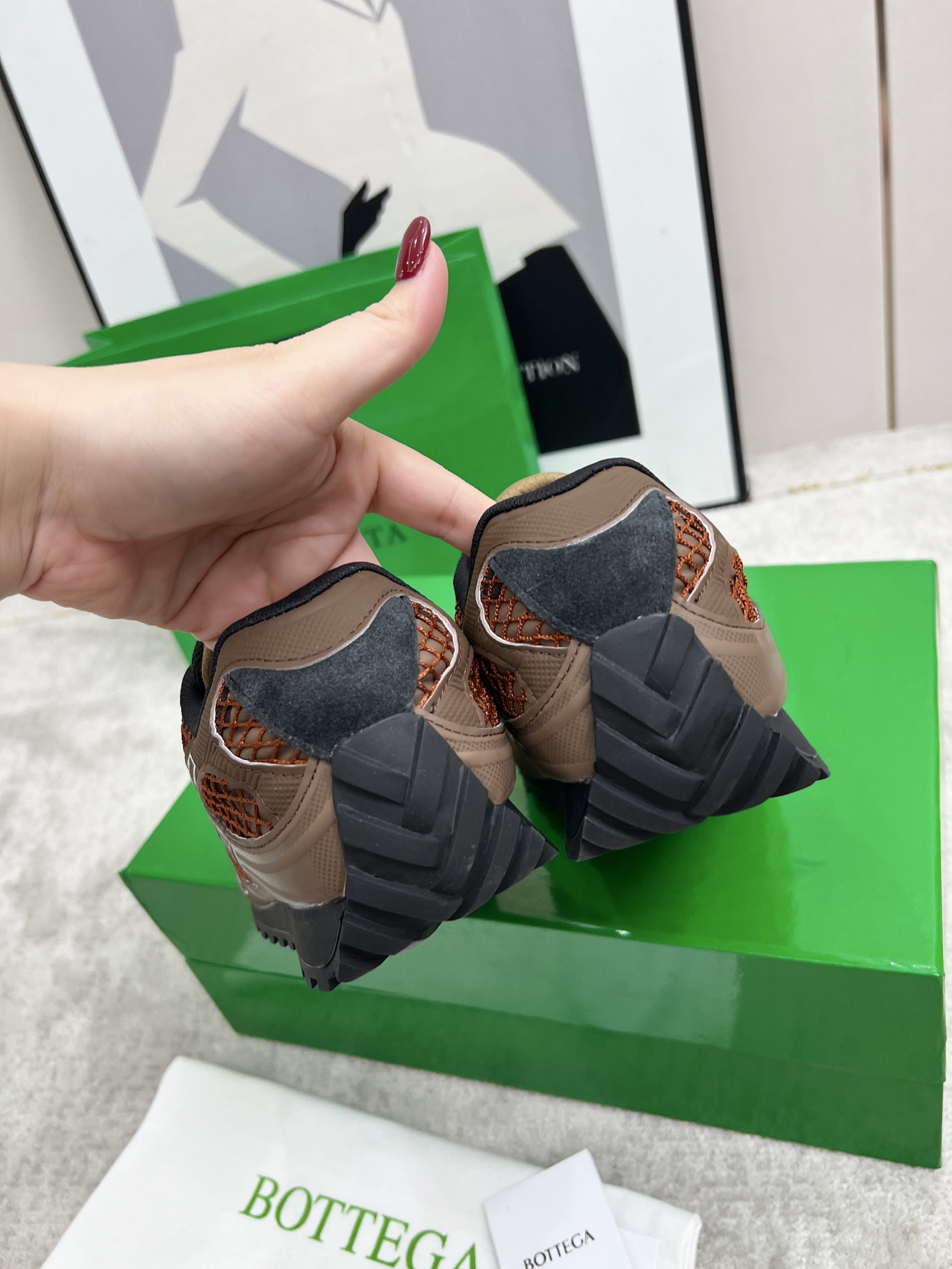 Bottega Veneta Male Sneakers Mesh 45-s