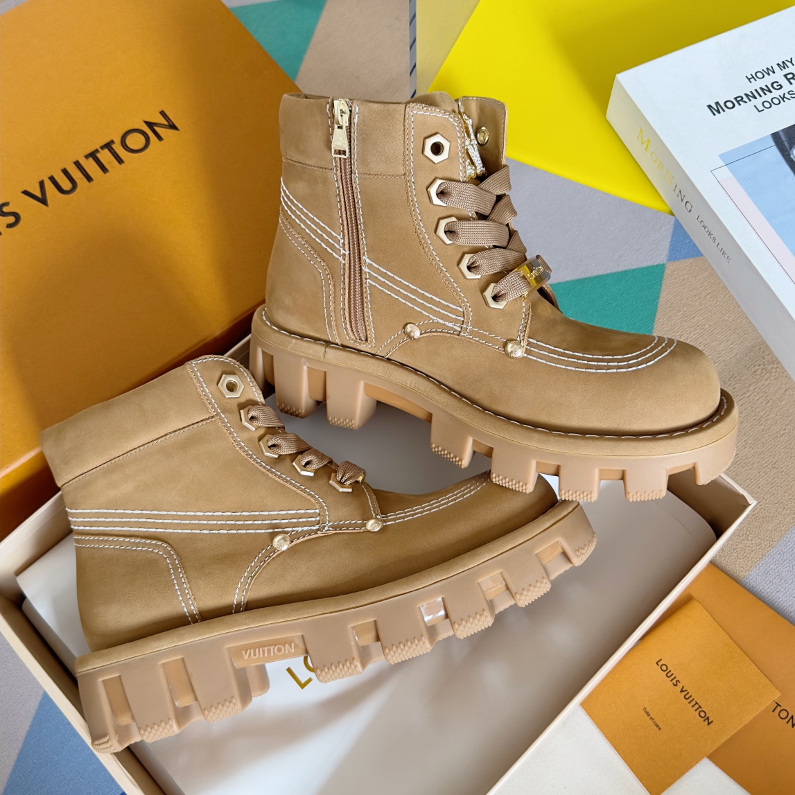 Calvin Klein Dr. Martens Louis Vuitton Male Boots Cow Leather M-l-s