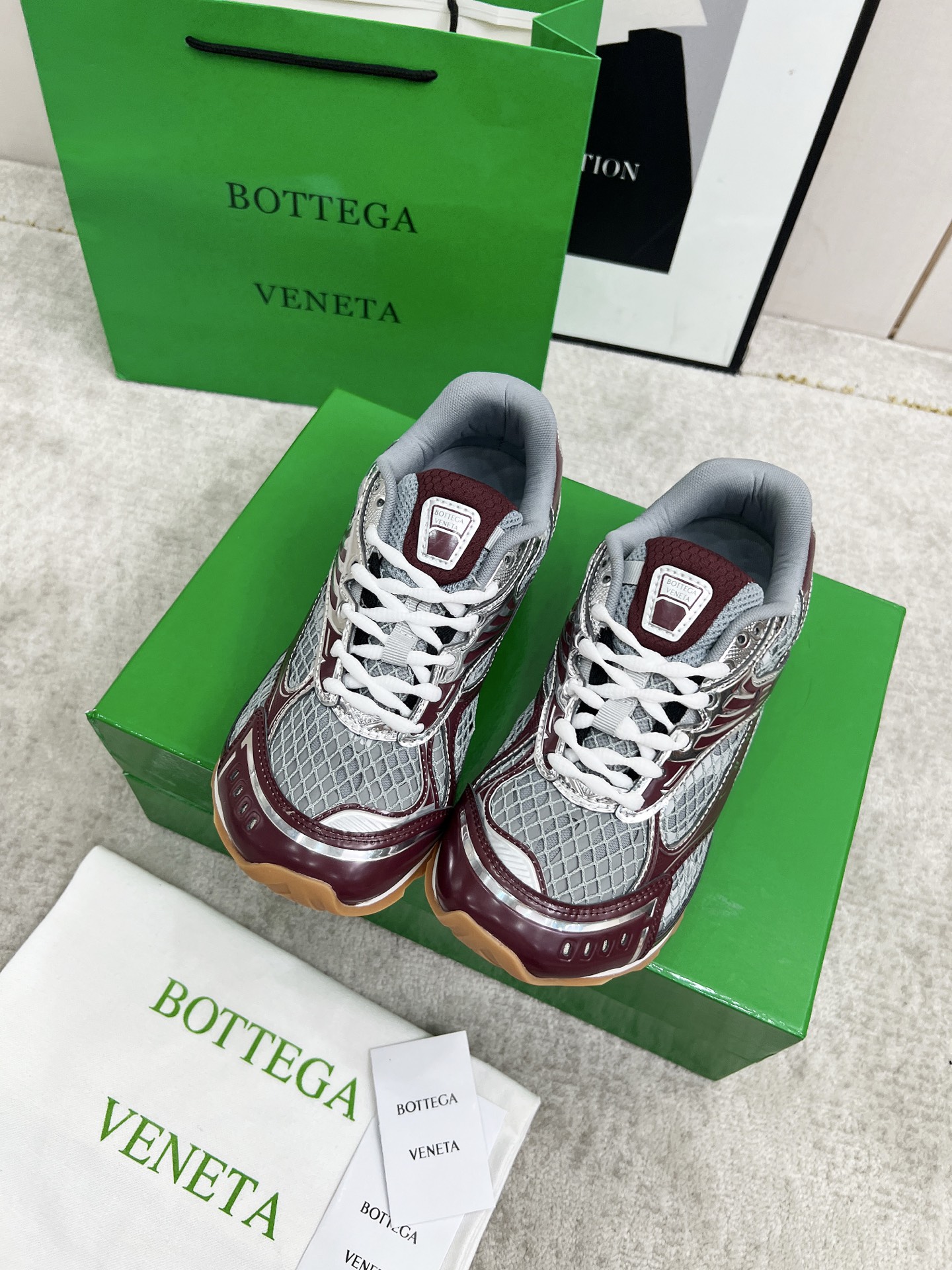 Bottega Veneta Male Sneakers Mesh 45-s