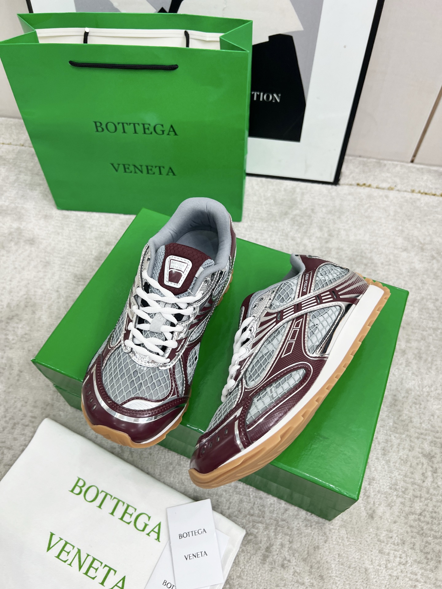 Bottega Veneta Male Sneakers Mesh 45-s