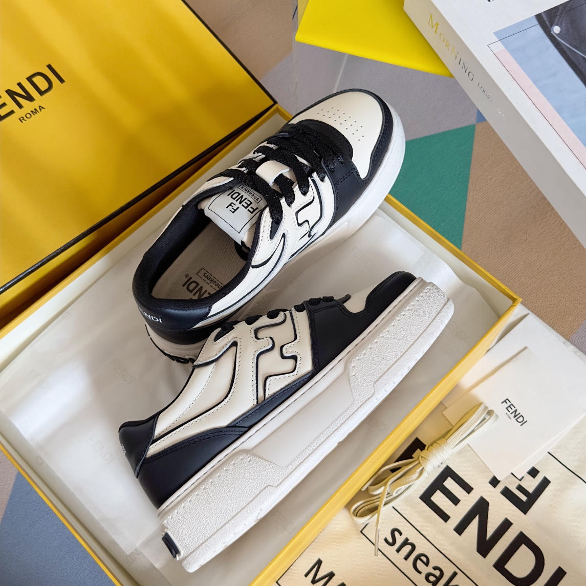 Fendi Louis Vuitton Male Sneakers Breathable M-l-s