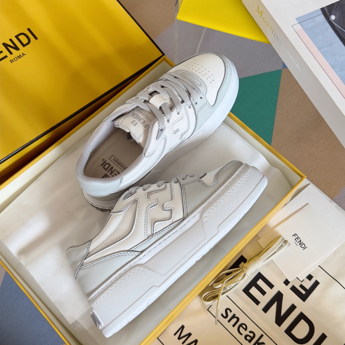 Fendi Louis Vuitton Male Sneakers Breathable M-l-s