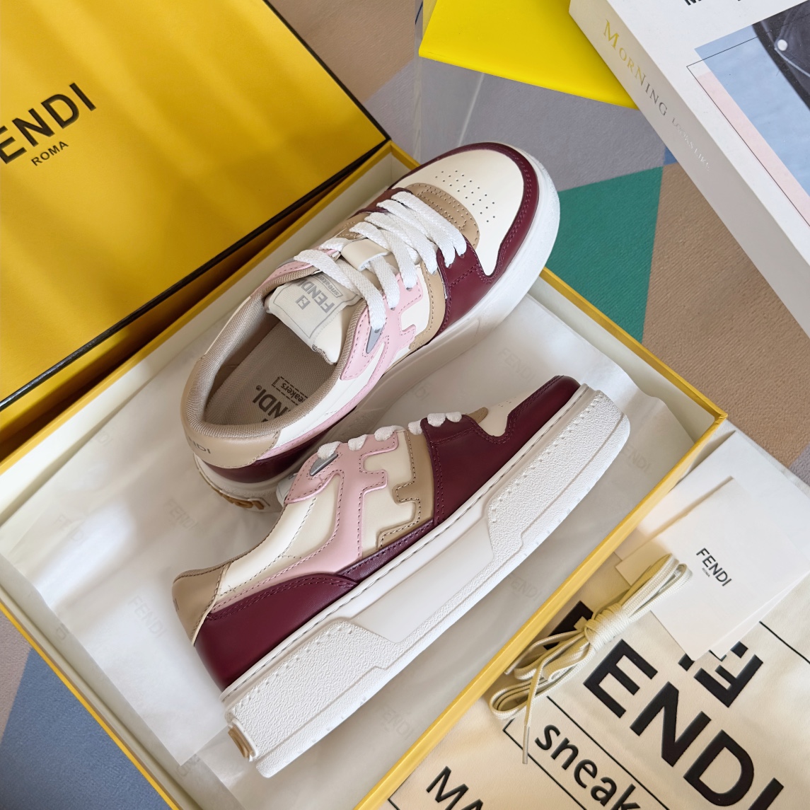 Fendi Louis Vuitton Male Sneakers Breathable M-l-s