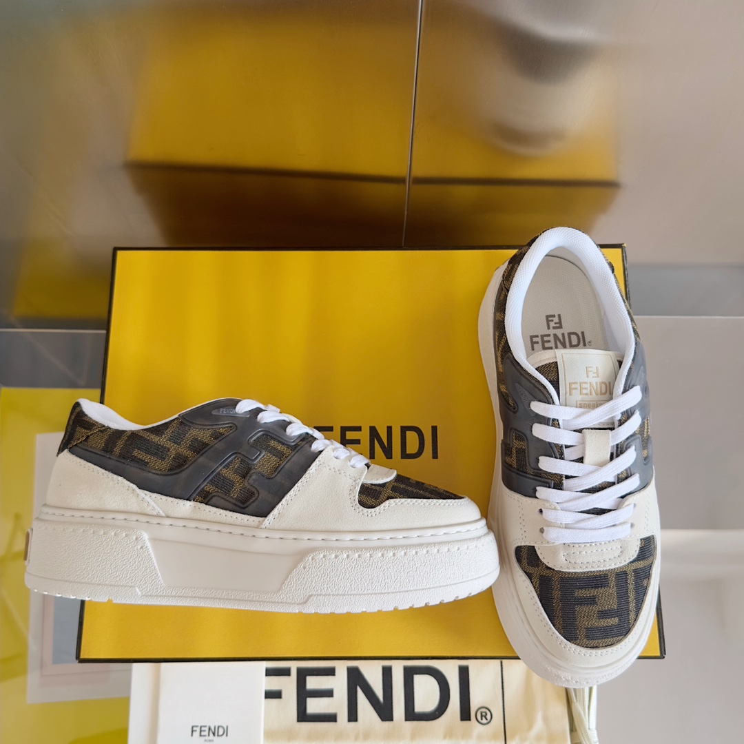 Fendi Louis Vuitton Male Sneakers Breathable M-l-s