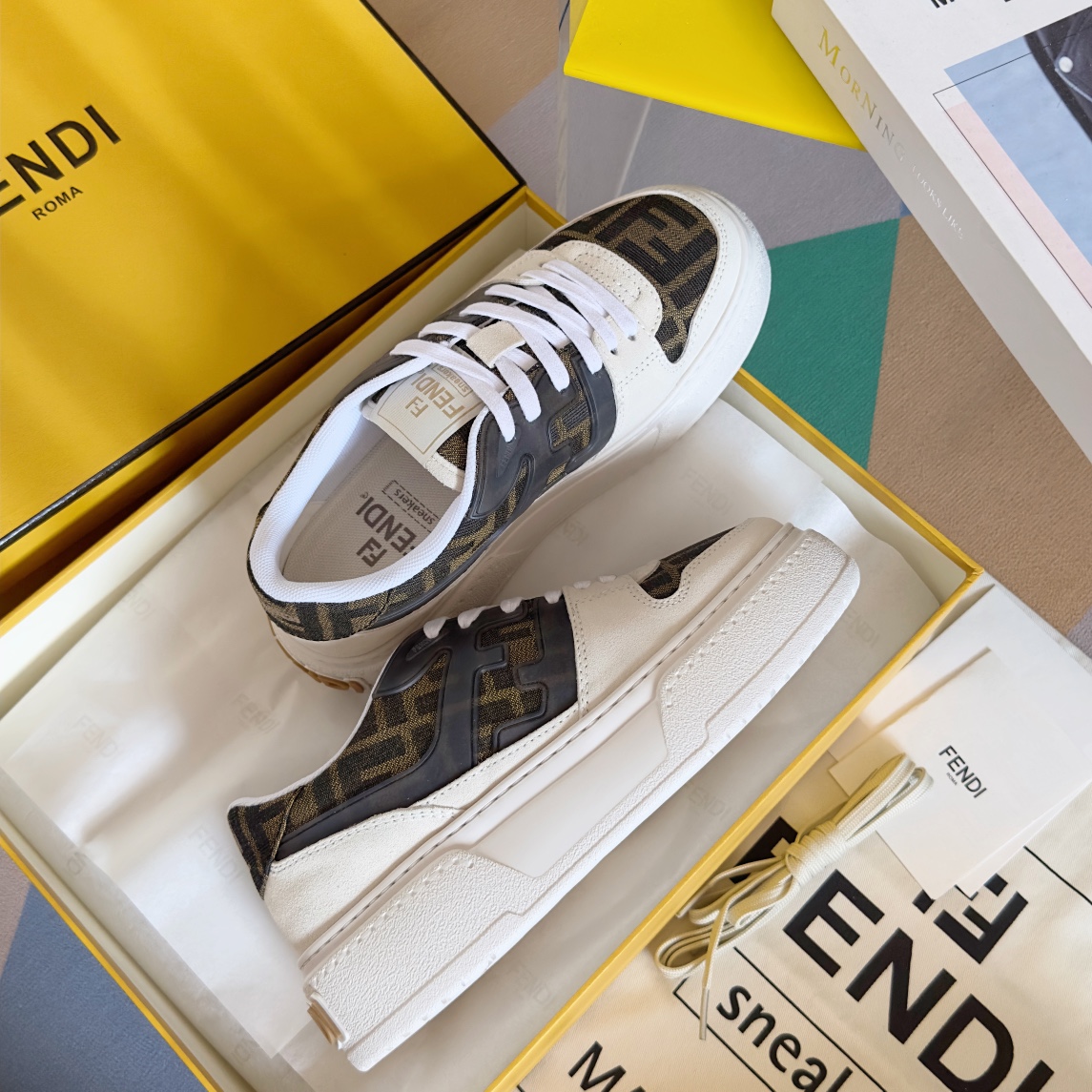 Fendi Louis Vuitton Male Sneakers Breathable M-l-s