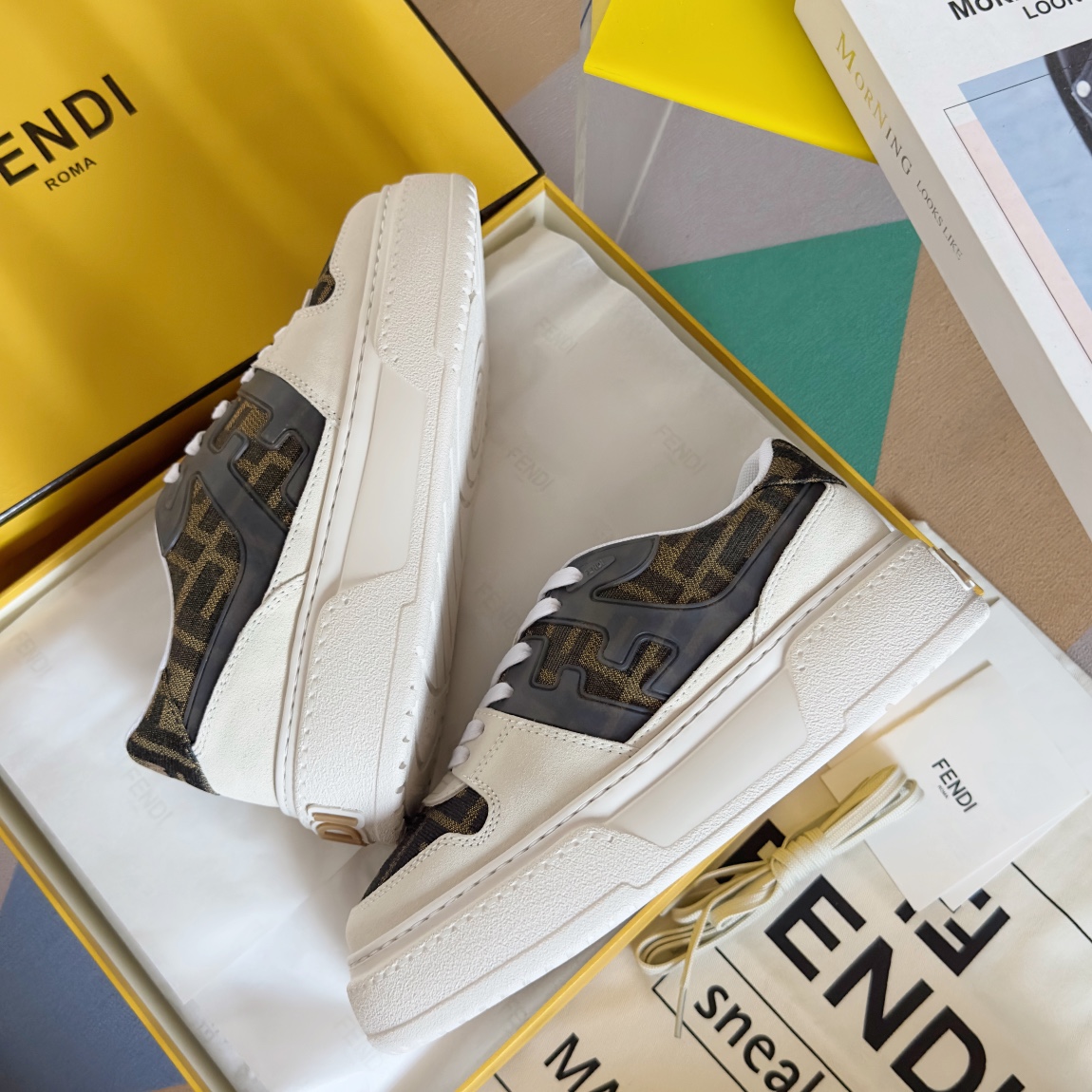 Fendi Louis Vuitton Male Sneakers Breathable M-l-s