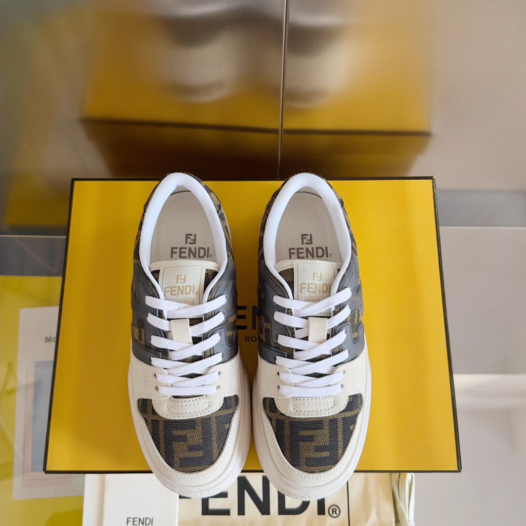 Fendi Louis Vuitton Male Sneakers Breathable M-l-s