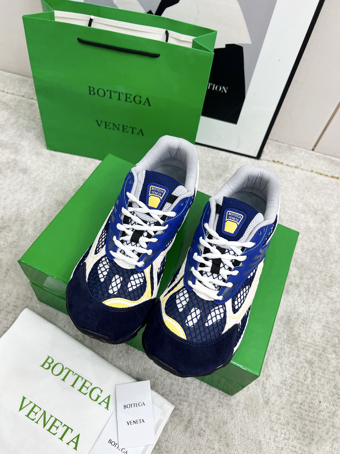 Bottega Veneta Male Sneakers Mesh 45-s