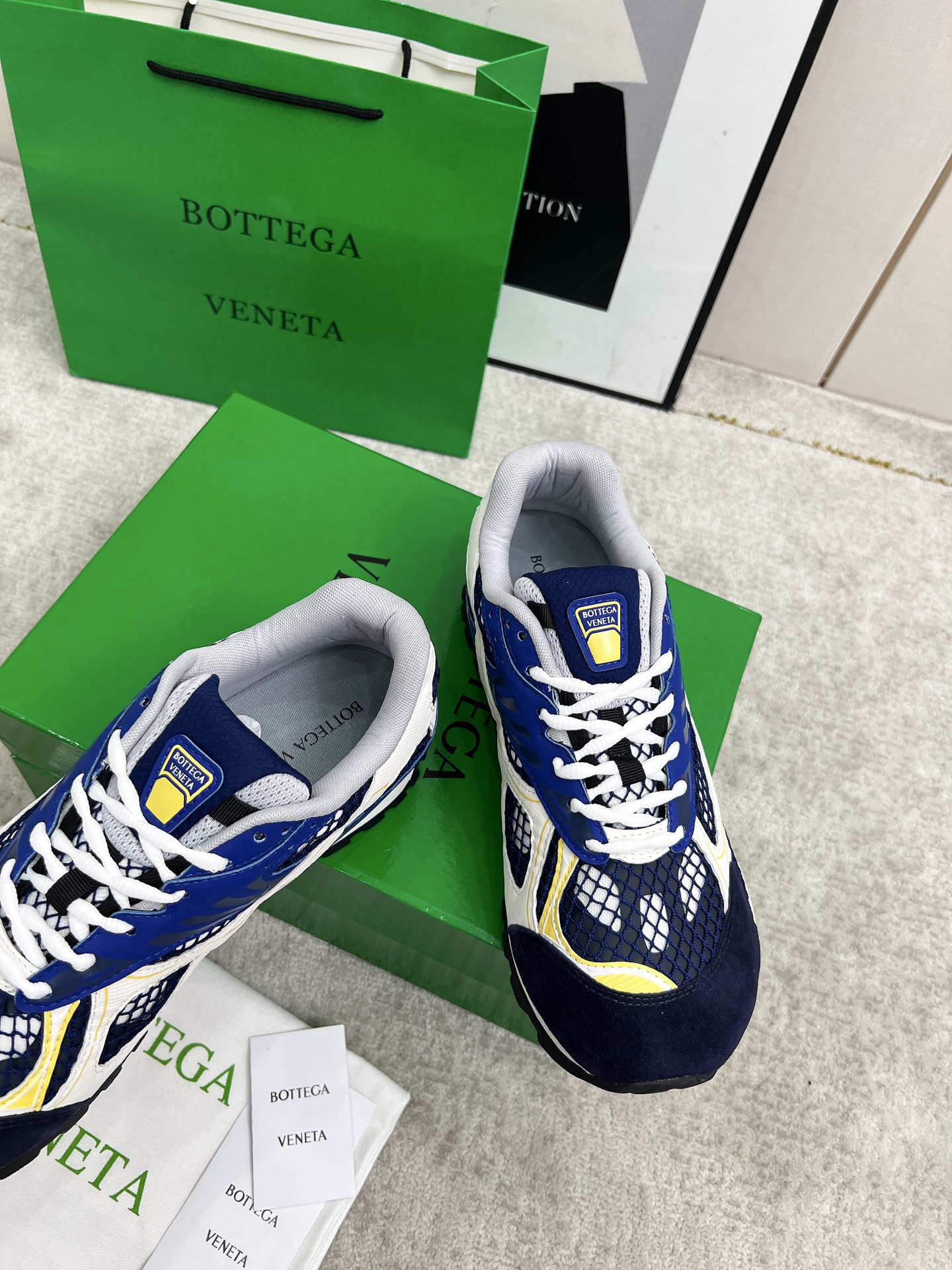Bottega Veneta Male Sneakers Mesh 45-s