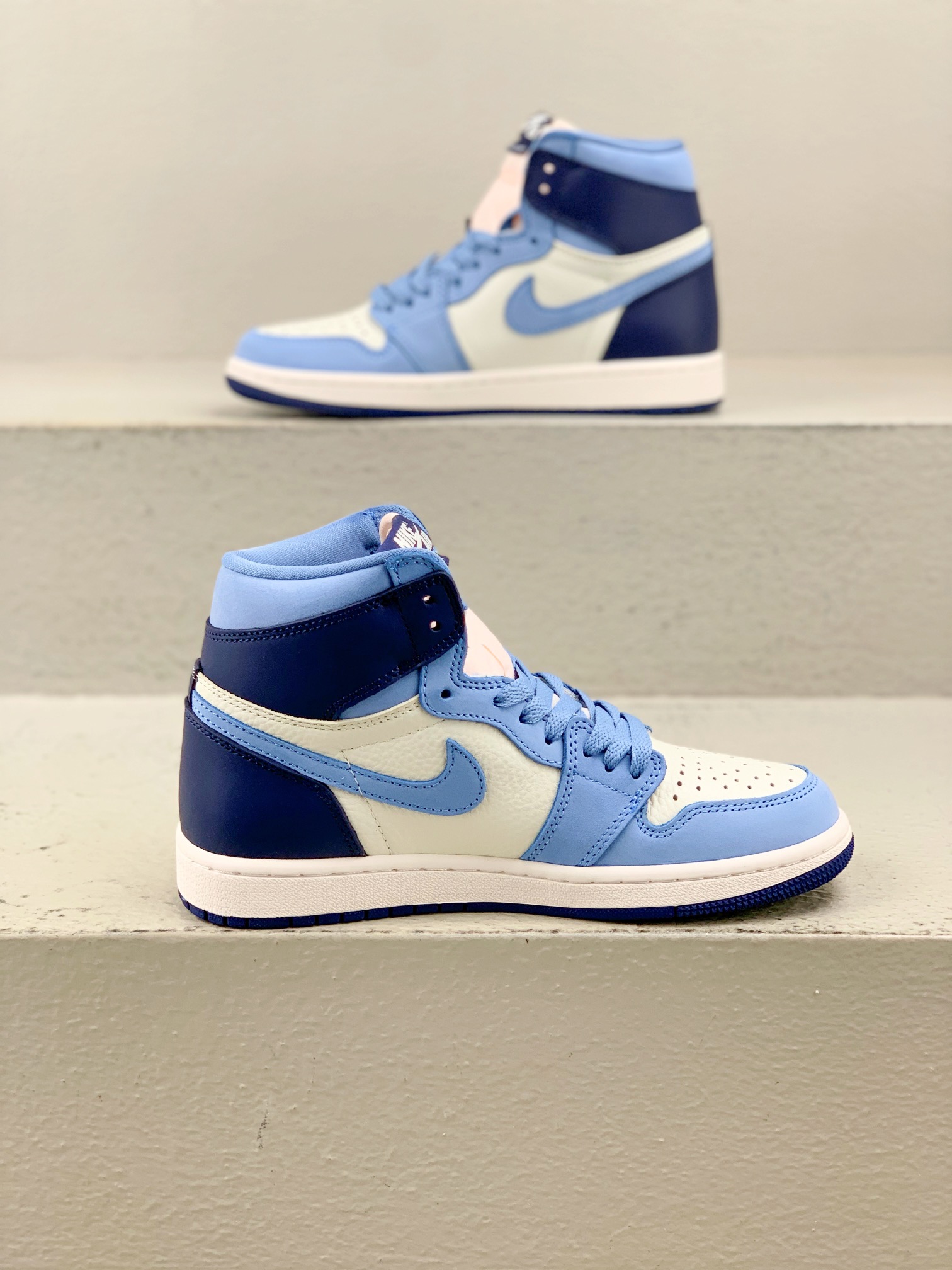 Jordan Nike Male Leather Shoes White M-l-s