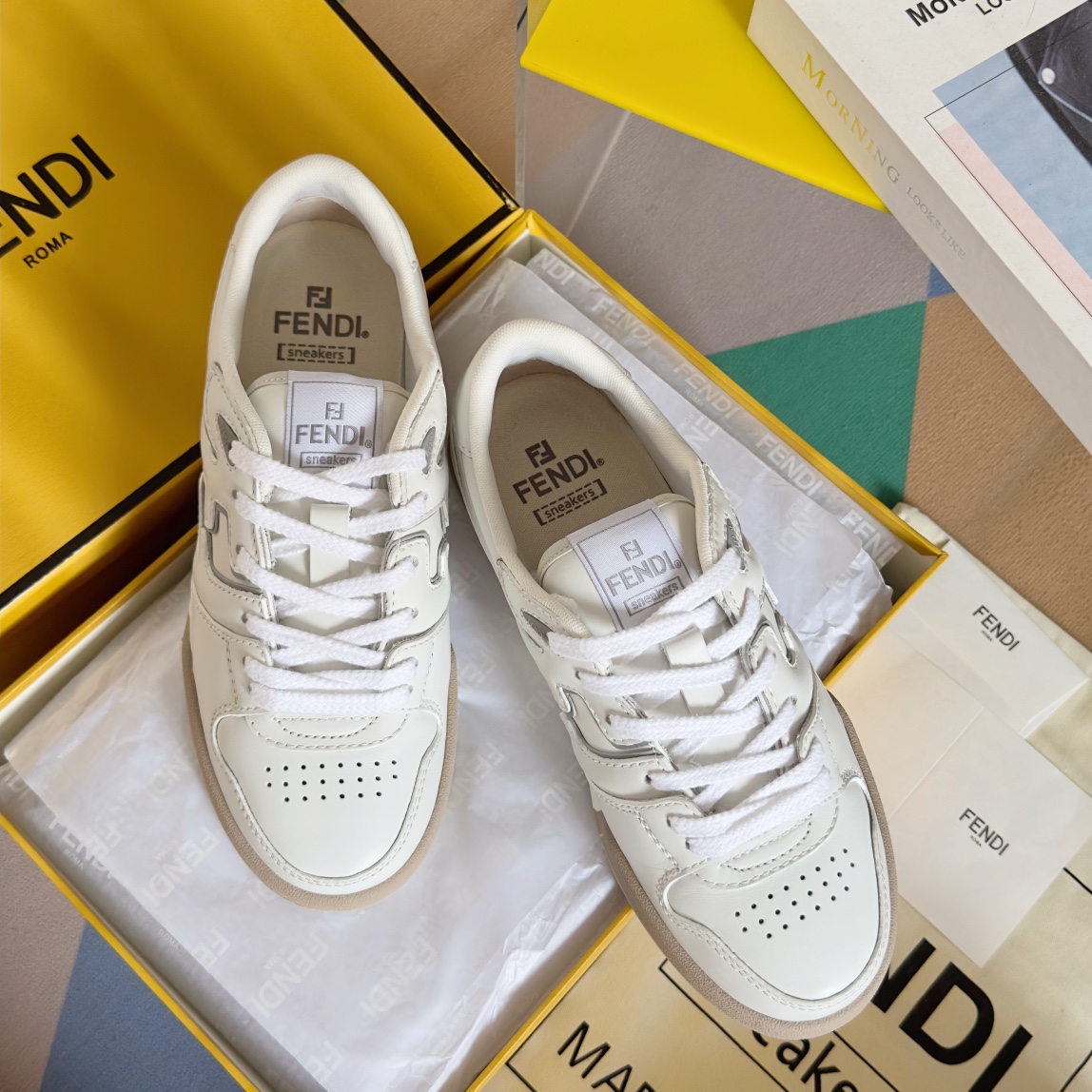 Fendi Louis Vuitton Male Board Shoes Breathable M-l-s