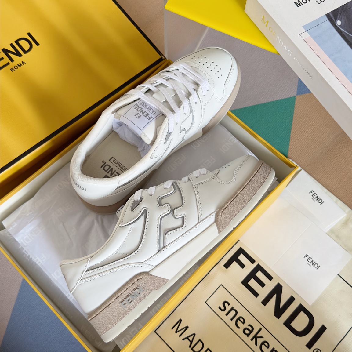 Fendi Louis Vuitton Male Board Shoes Breathable M-l-s