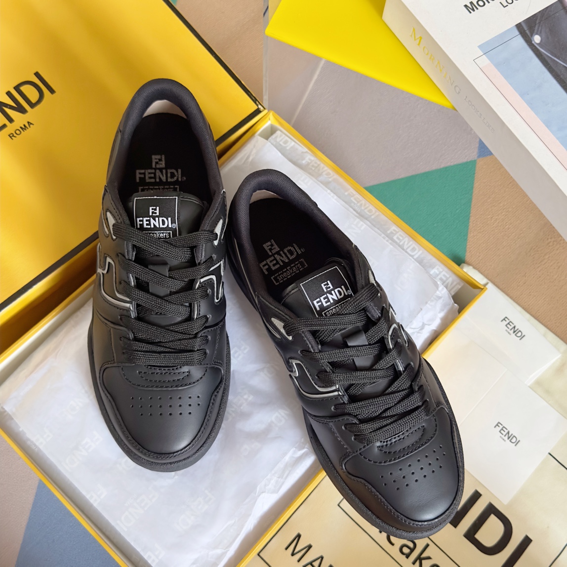Fendi Louis Vuitton Male Board Shoes Breathable M-l-s