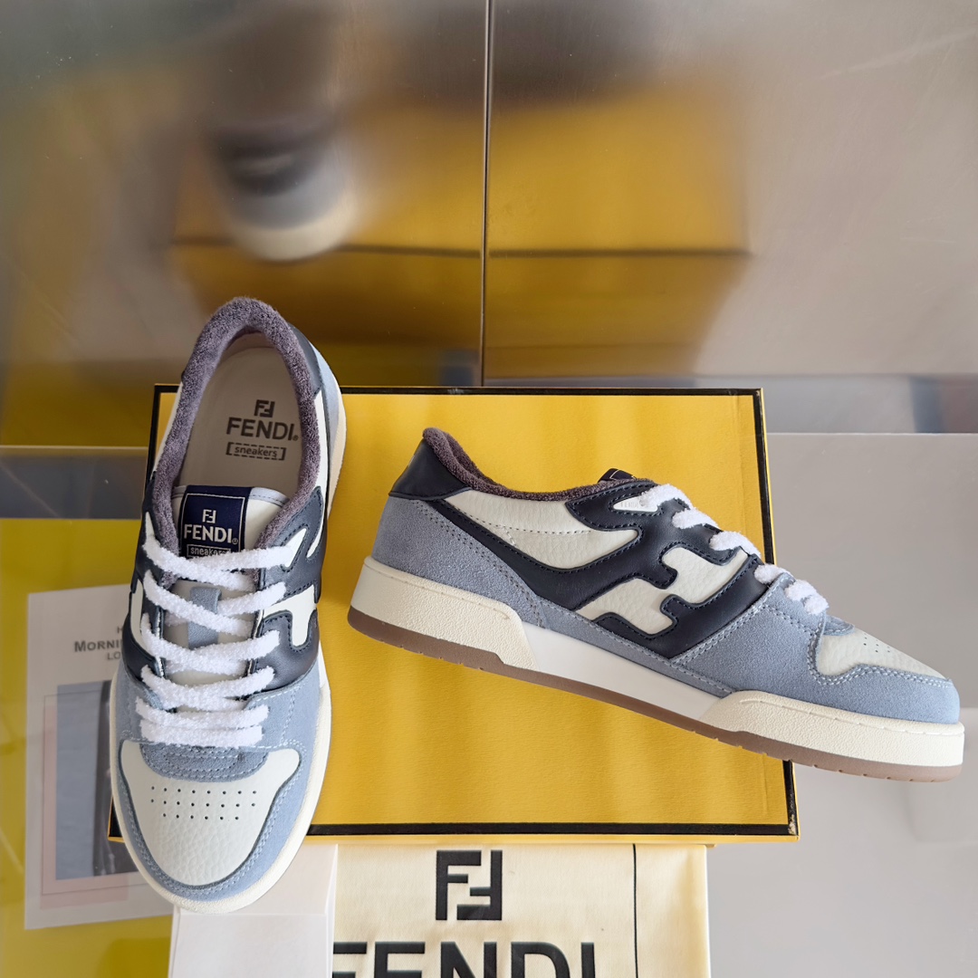 Fendi Louis Vuitton Male Board Shoes Breathable M-l-s