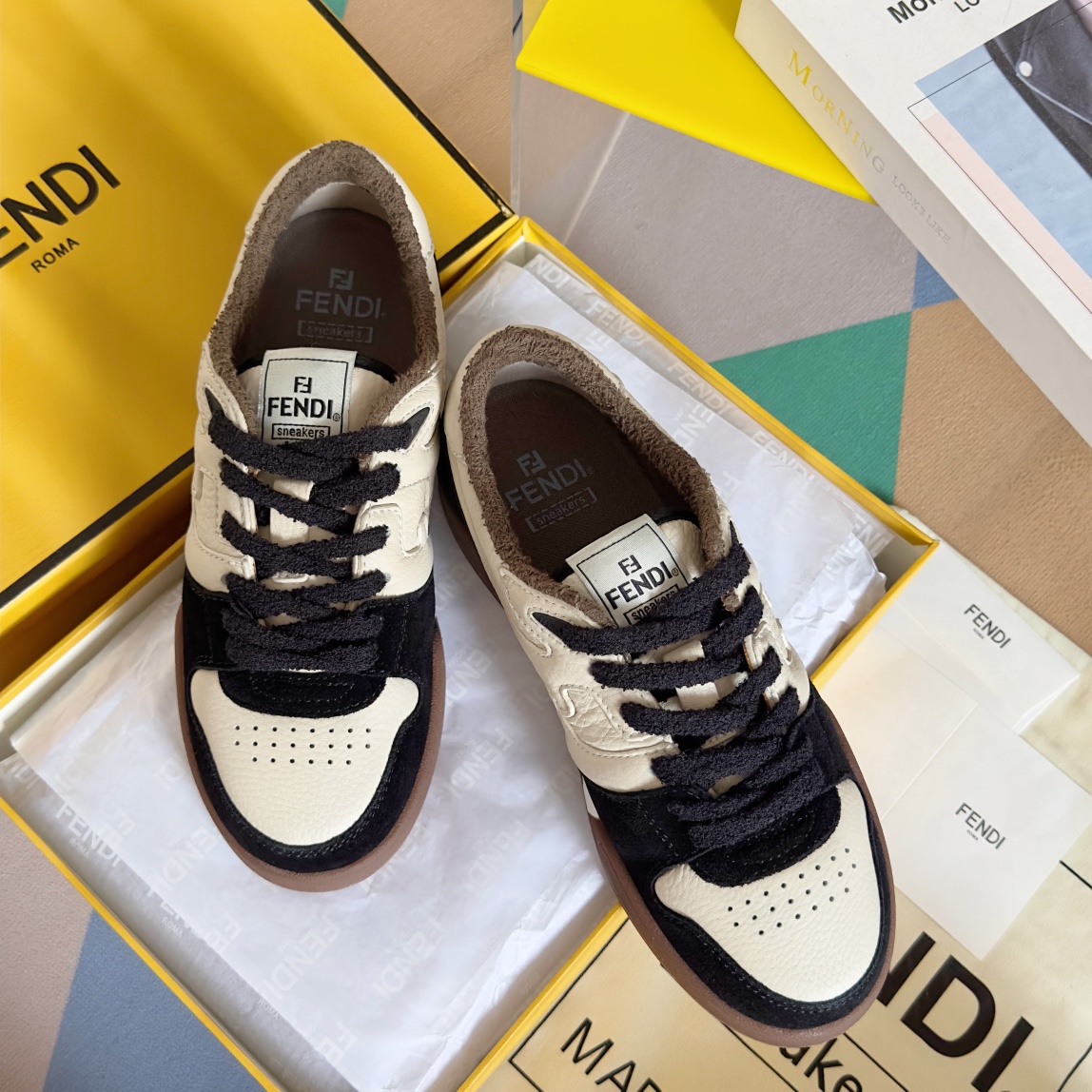 Fendi Louis Vuitton Male Board Shoes Breathable M-l-s