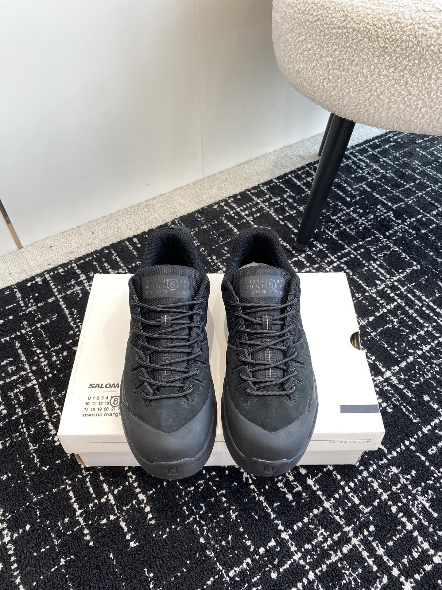 Male Sneakers Black Breathable M-l-s