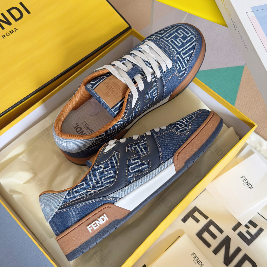 Fendi Louis Vuitton Male Board Shoes Breathable M-l-s