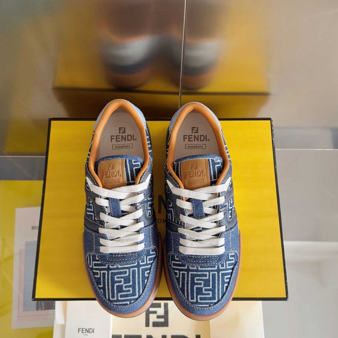 Fendi Louis Vuitton Male Board Shoes Breathable M-l-s