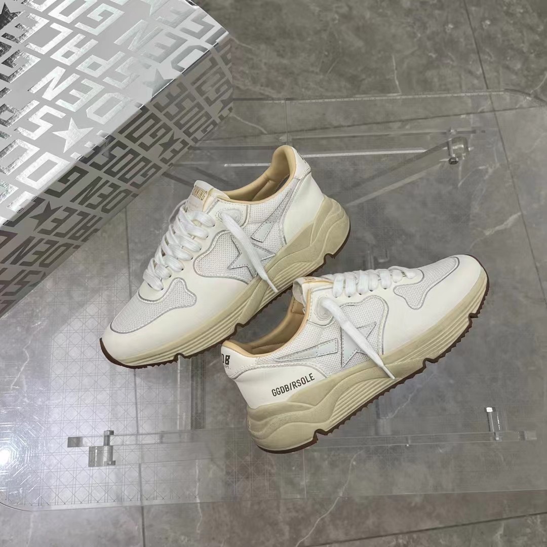 Golden Goose Female Sneakers Mesh Black L-s