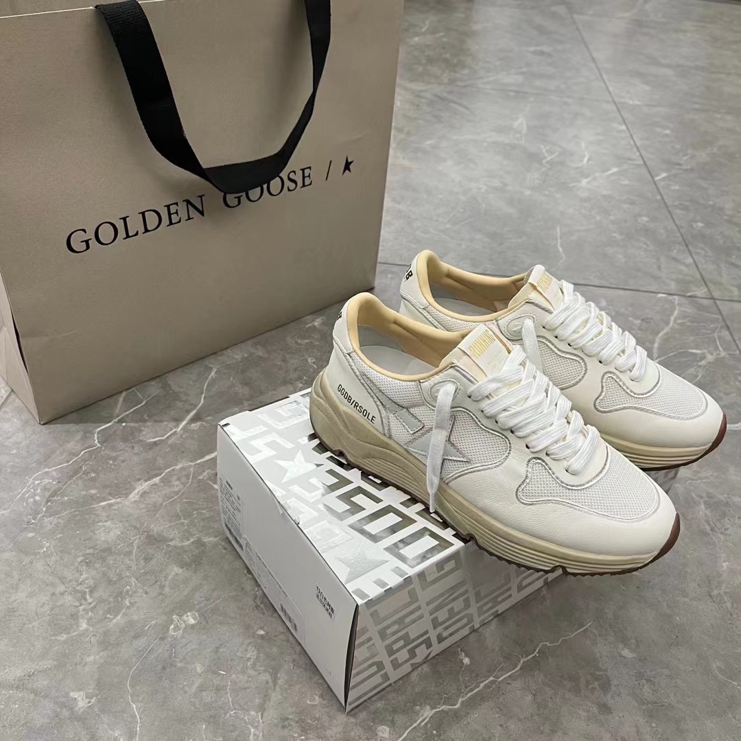 Golden Goose Female Sneakers Mesh Black L-s