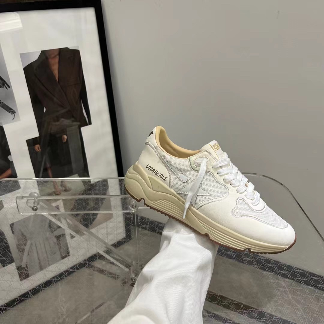 Golden Goose Female Sneakers Mesh Black L-s