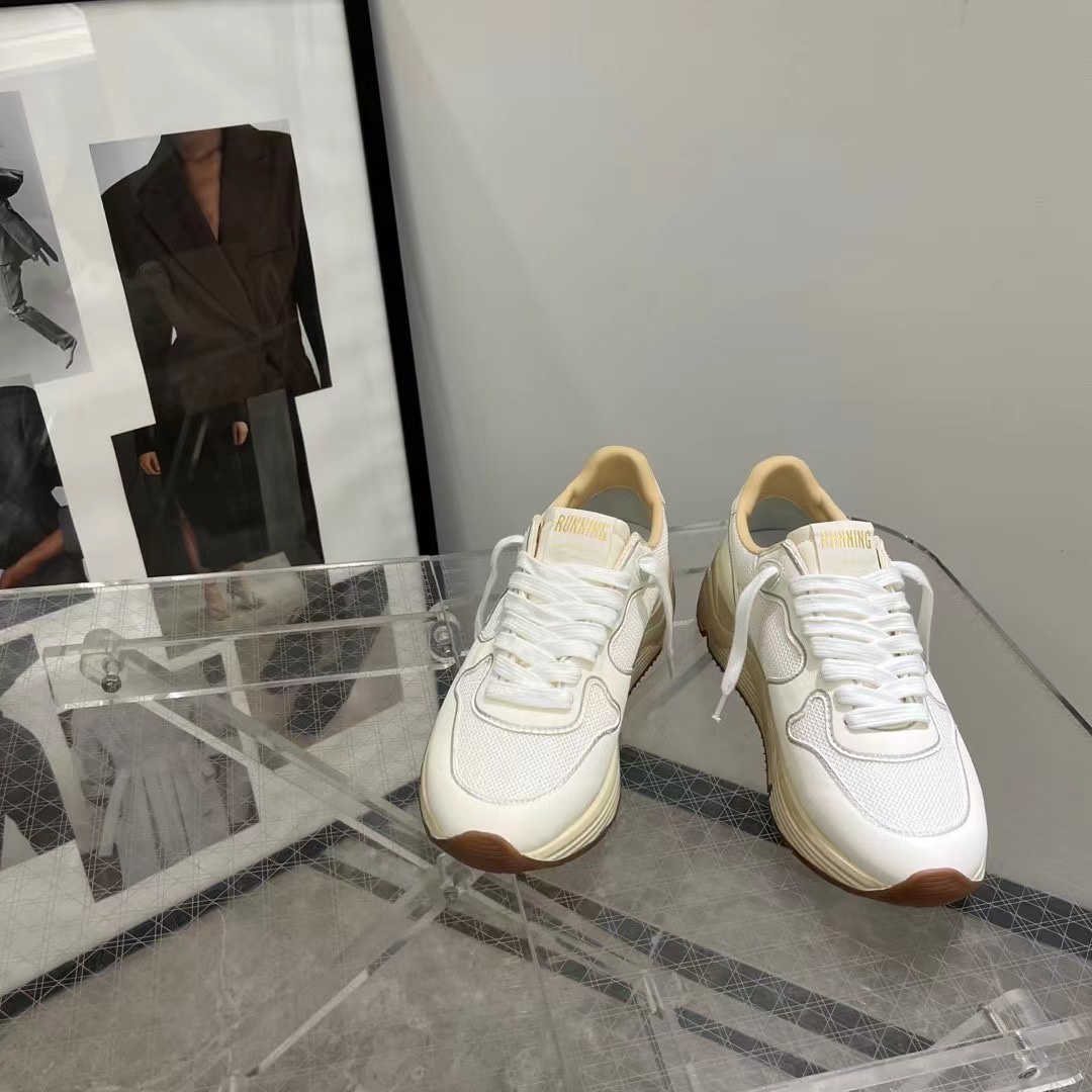 Golden Goose Female Sneakers Mesh Black L-s