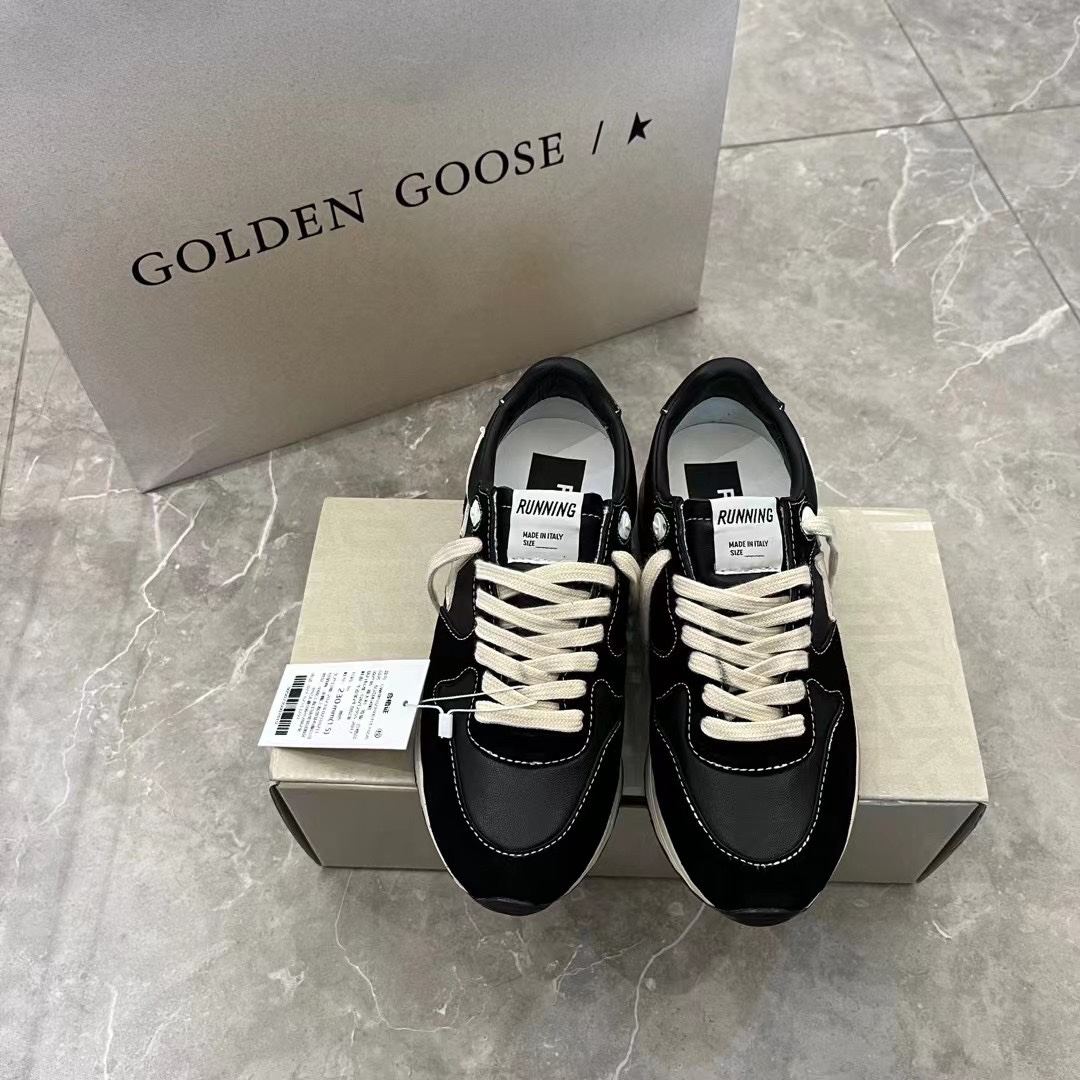 Golden Goose Female Sneakers Mesh Black L-s