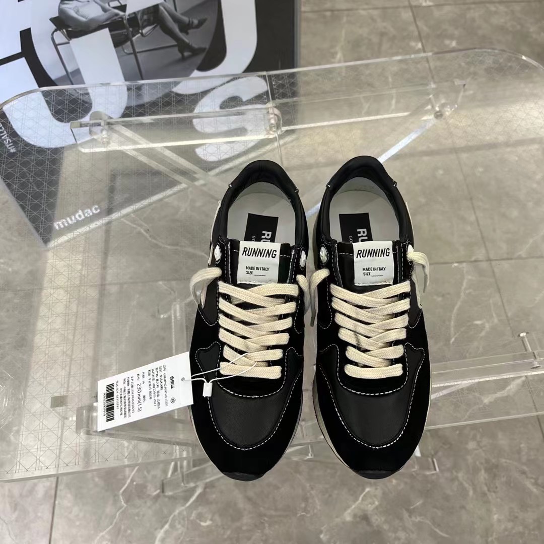 Golden Goose Female Sneakers Mesh Black L-s