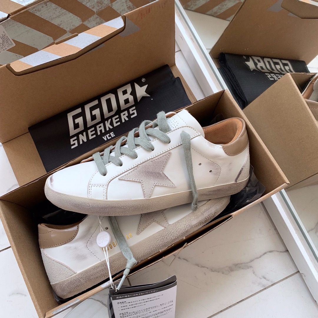 Golden Goose Male Basic Shoes Brown M-l-s