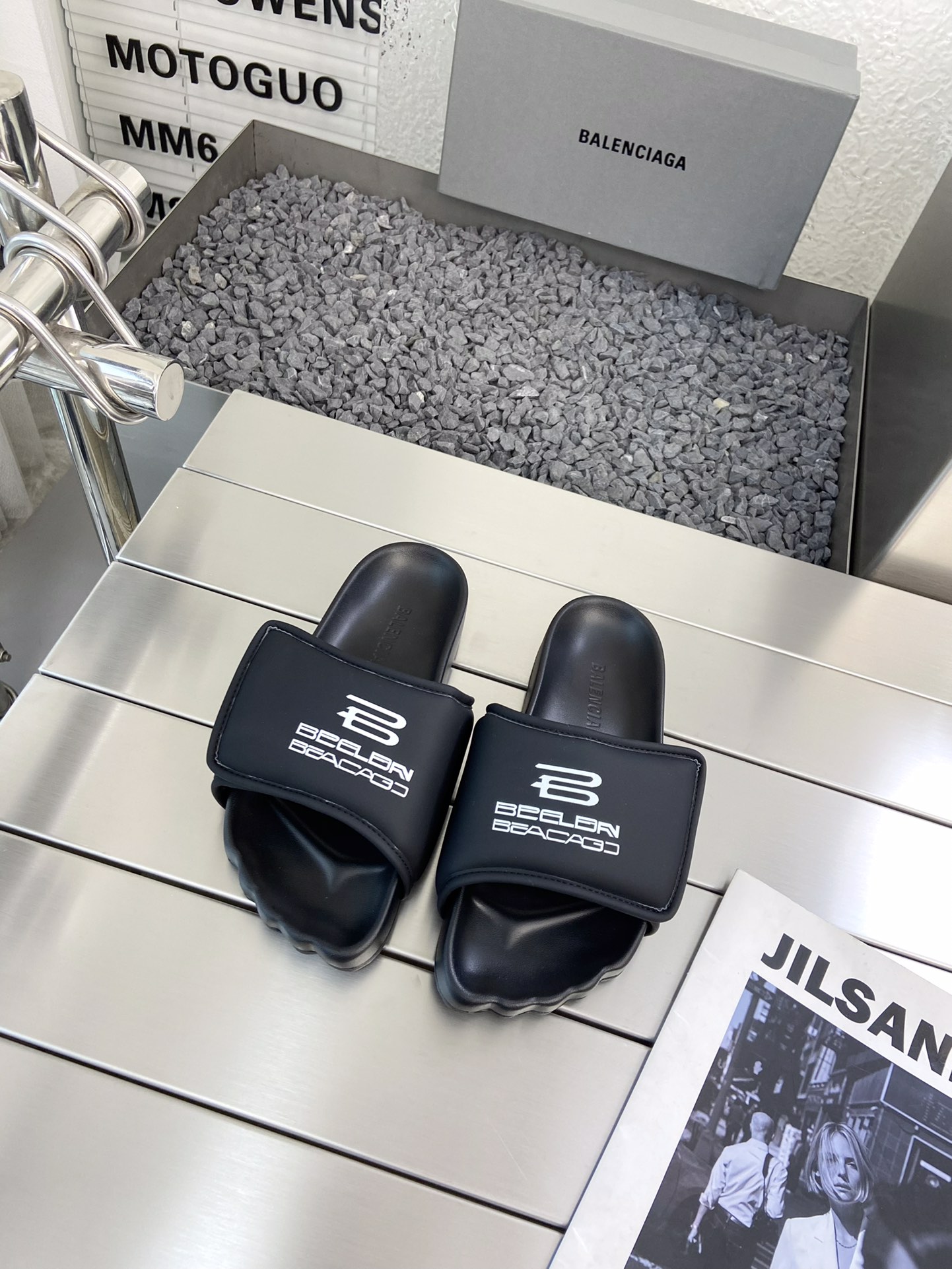 Balenciaga Male Slippers M-l-s