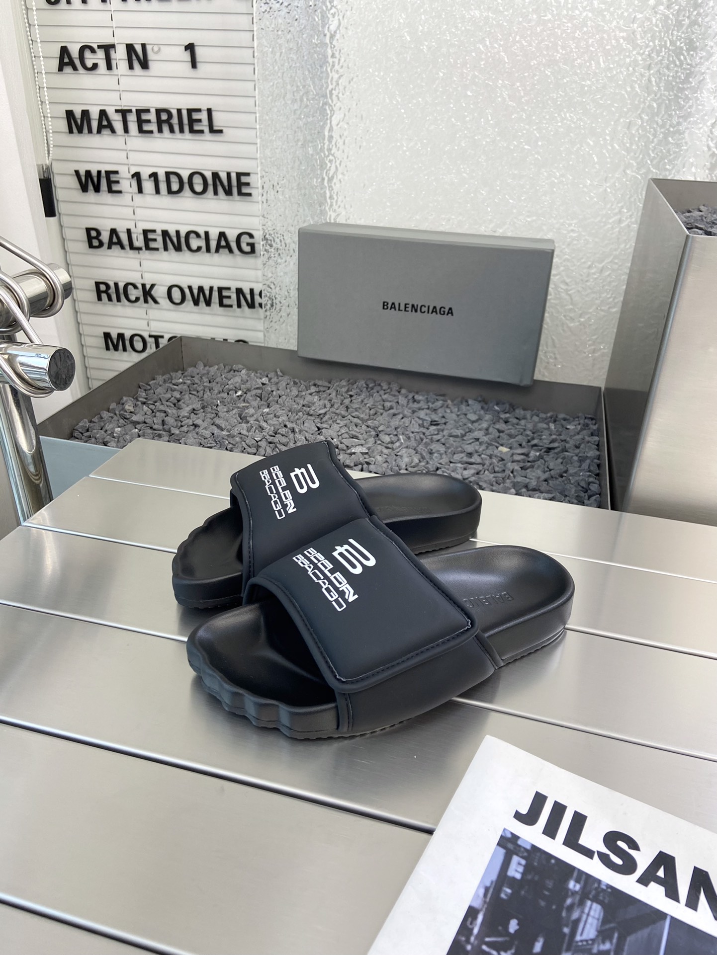 Balenciaga Male Slippers M-l-s