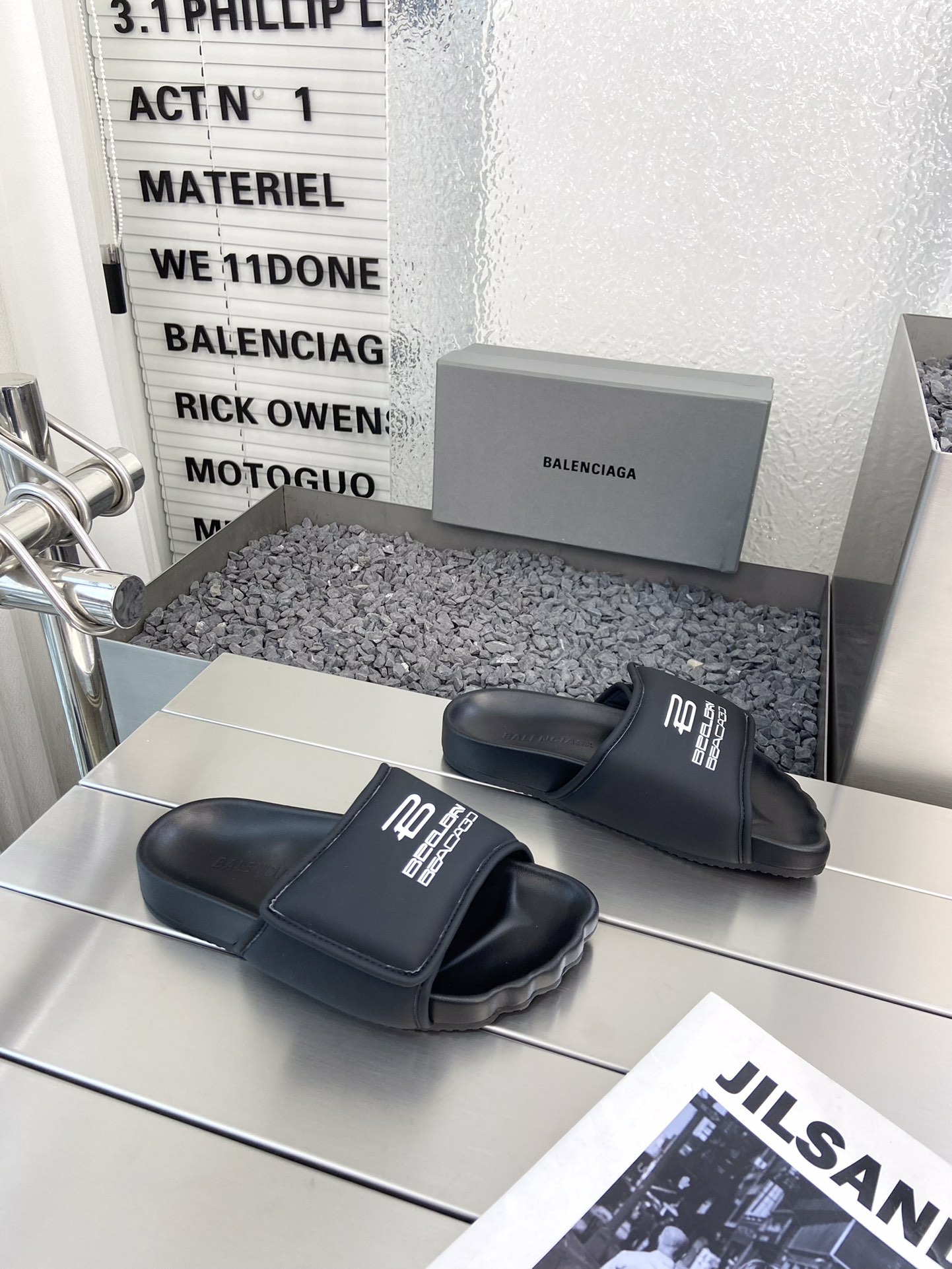Balenciaga Male Slippers M-l-s