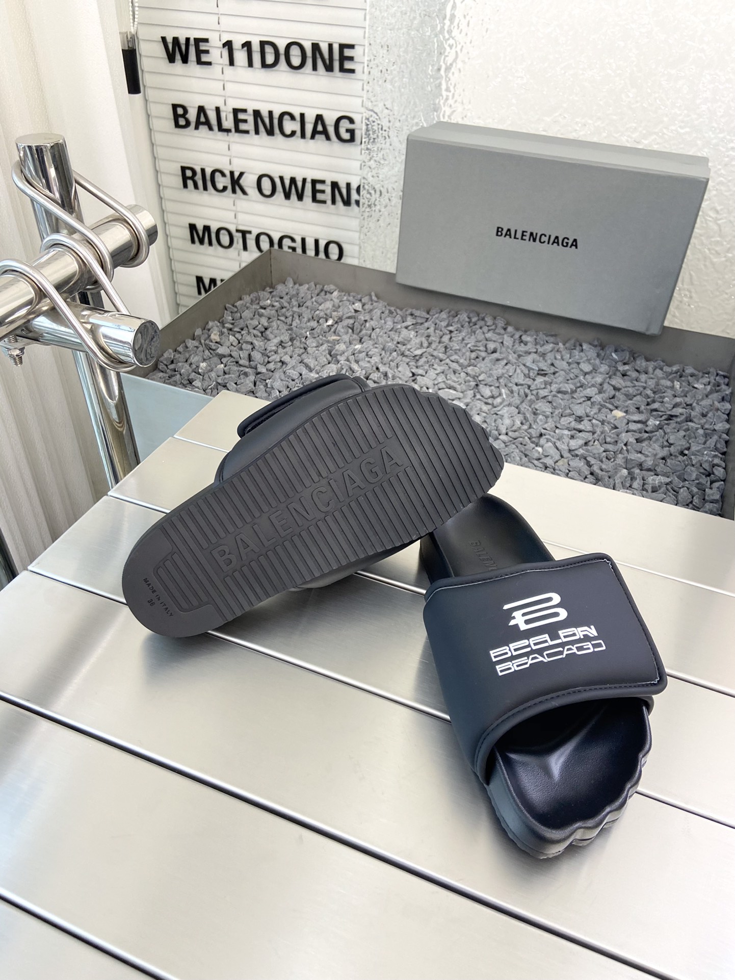 Balenciaga Male Slippers M-l-s
