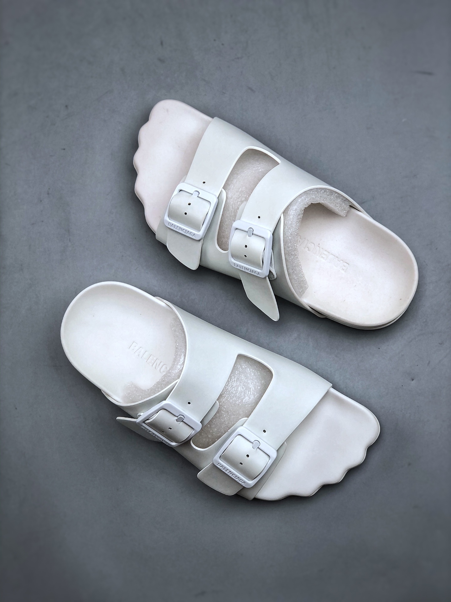 Balenciaga Couple Slippers Black M-l-s
