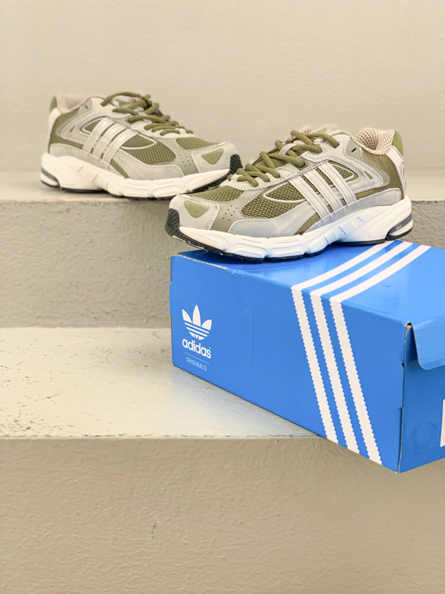 Adidas Running Shoes White Breathable M-l-s