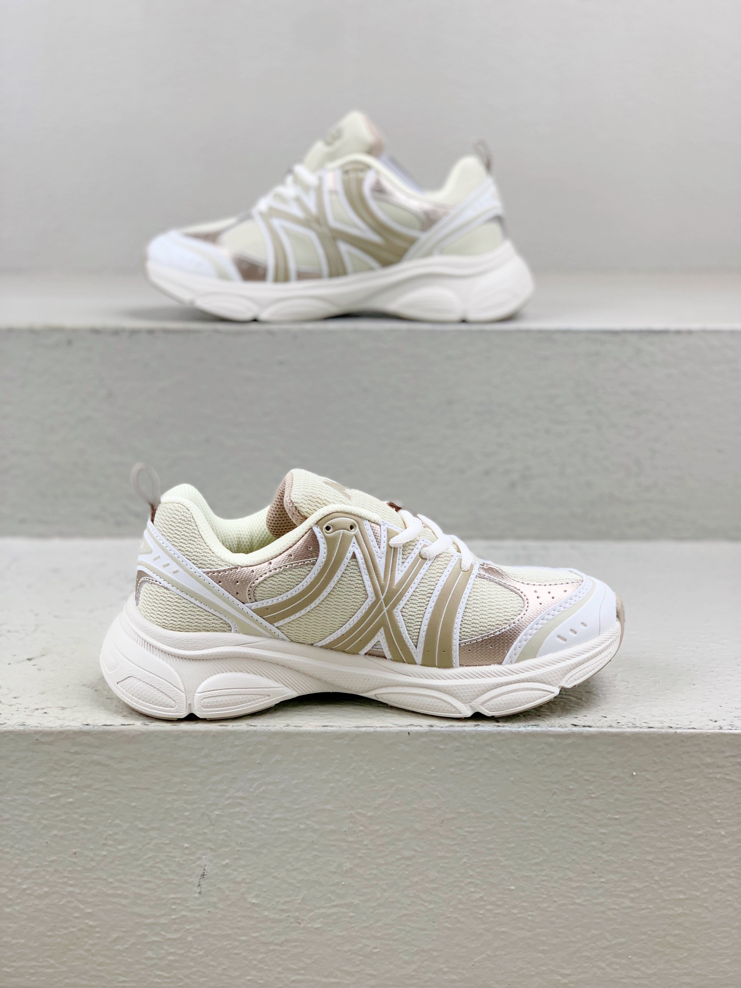 Nike Male Running Shoes White Breathable M-l-s