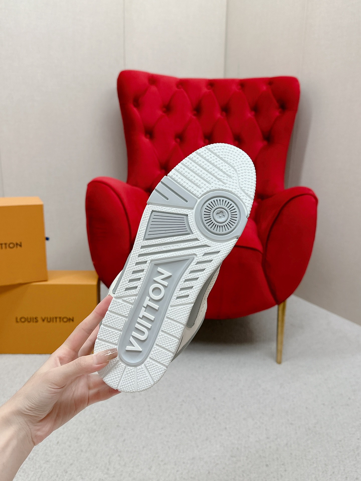 Louis Vuitton Male Board Shoes Breathable M-l-s