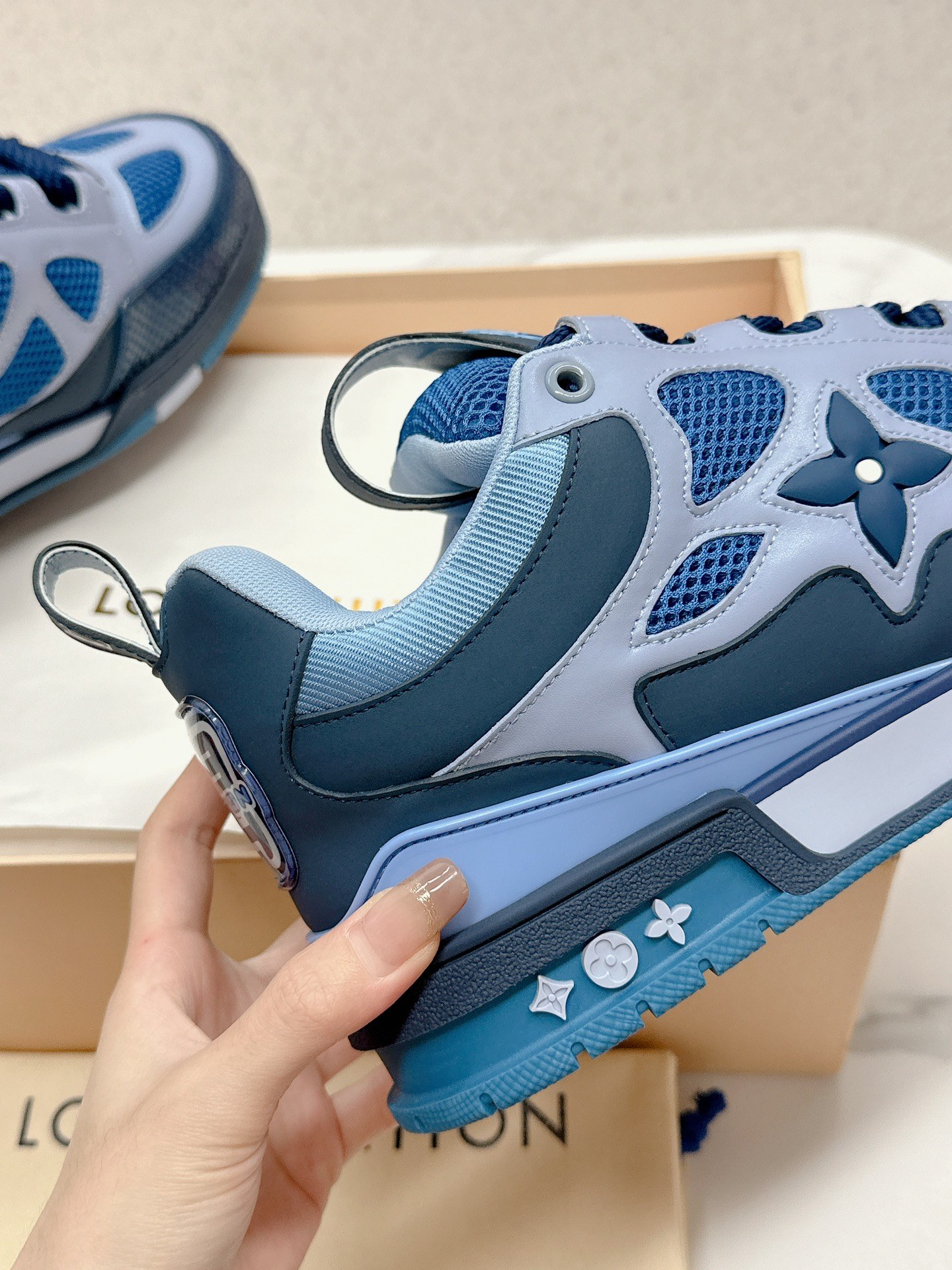 Louis Vuitton Male Board Shoes Breathable M-l-s