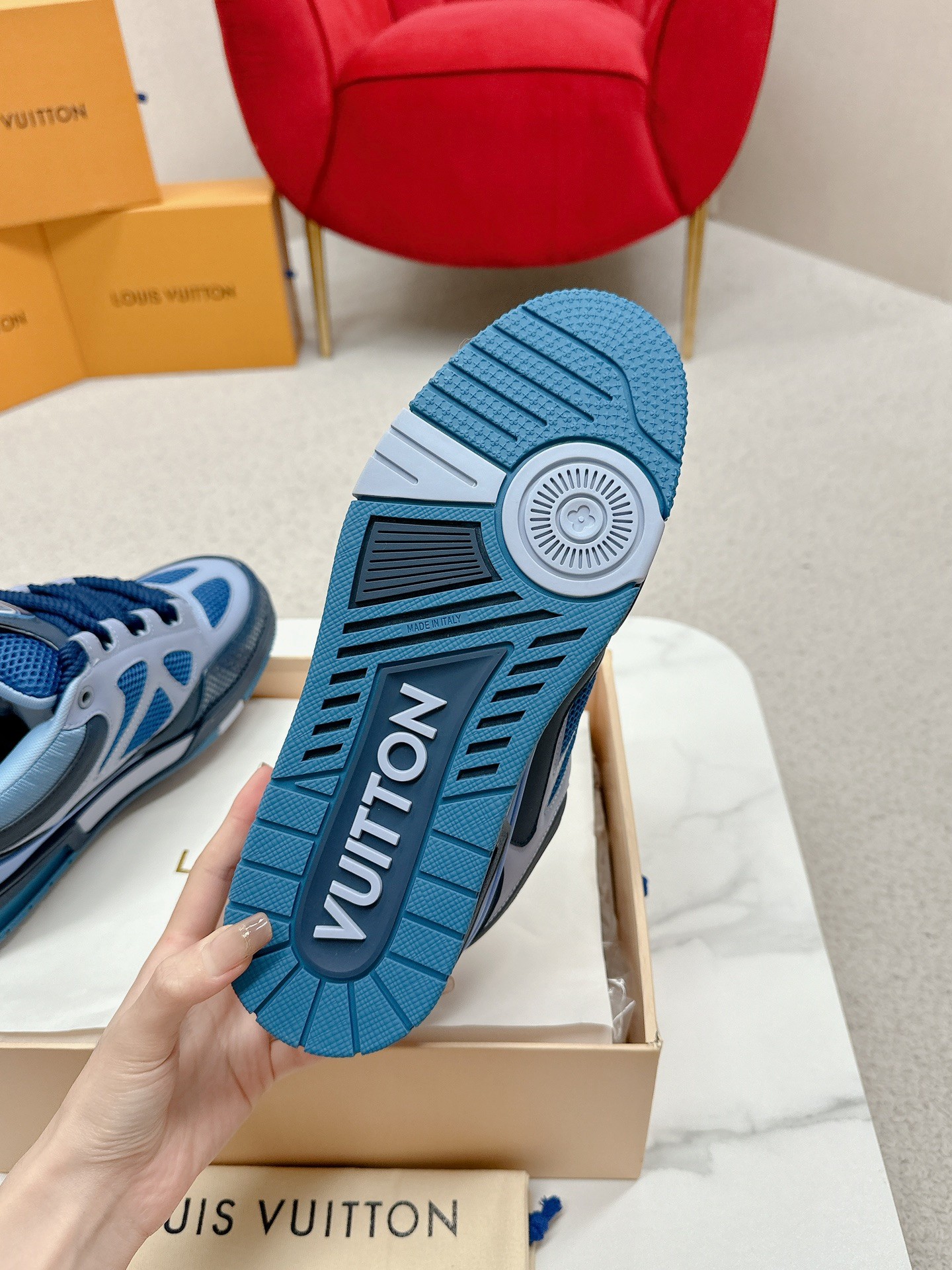 Louis Vuitton Male Board Shoes Breathable M-l-s