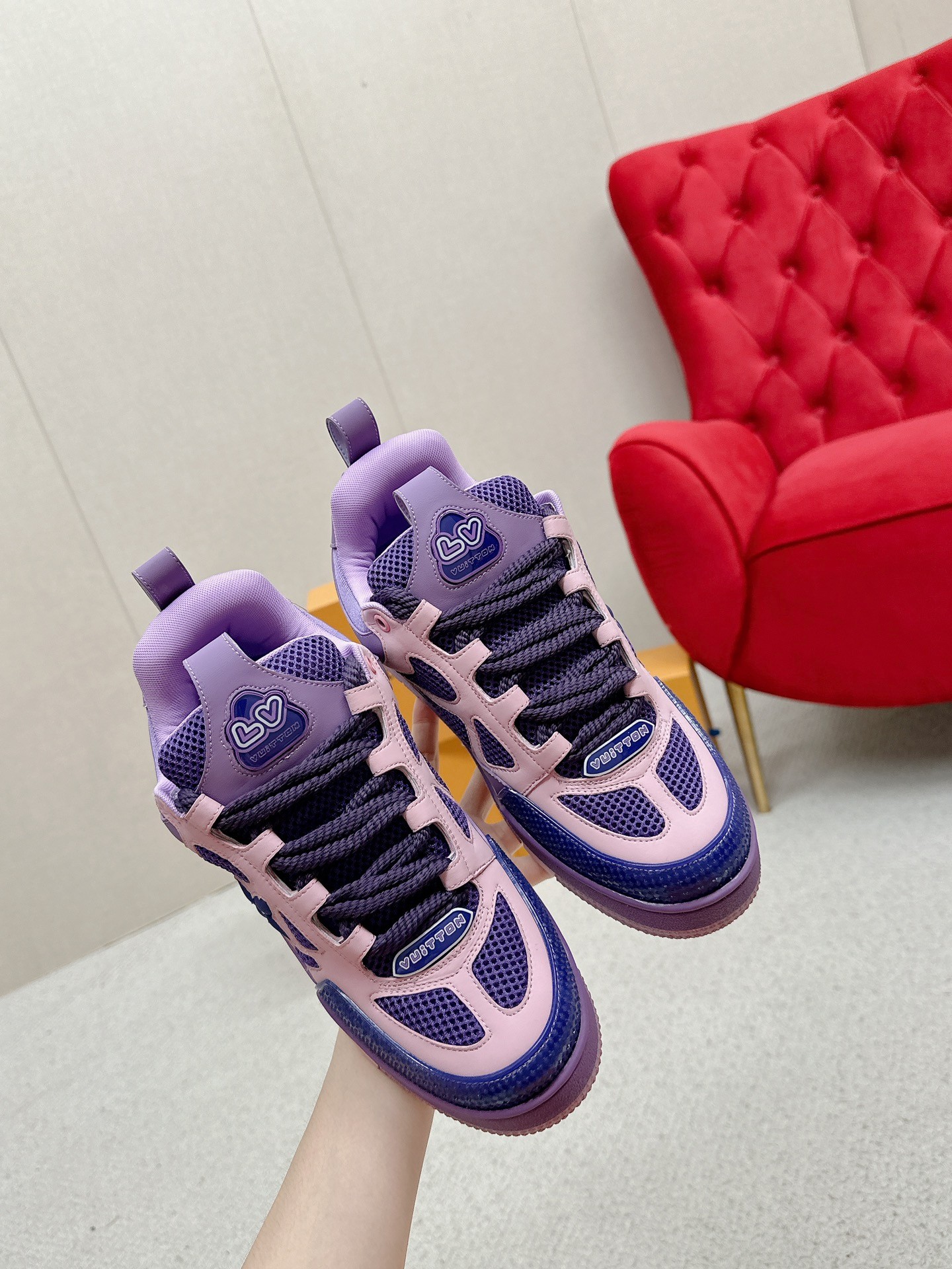 Louis Vuitton Male Board Shoes Breathable M-l-s