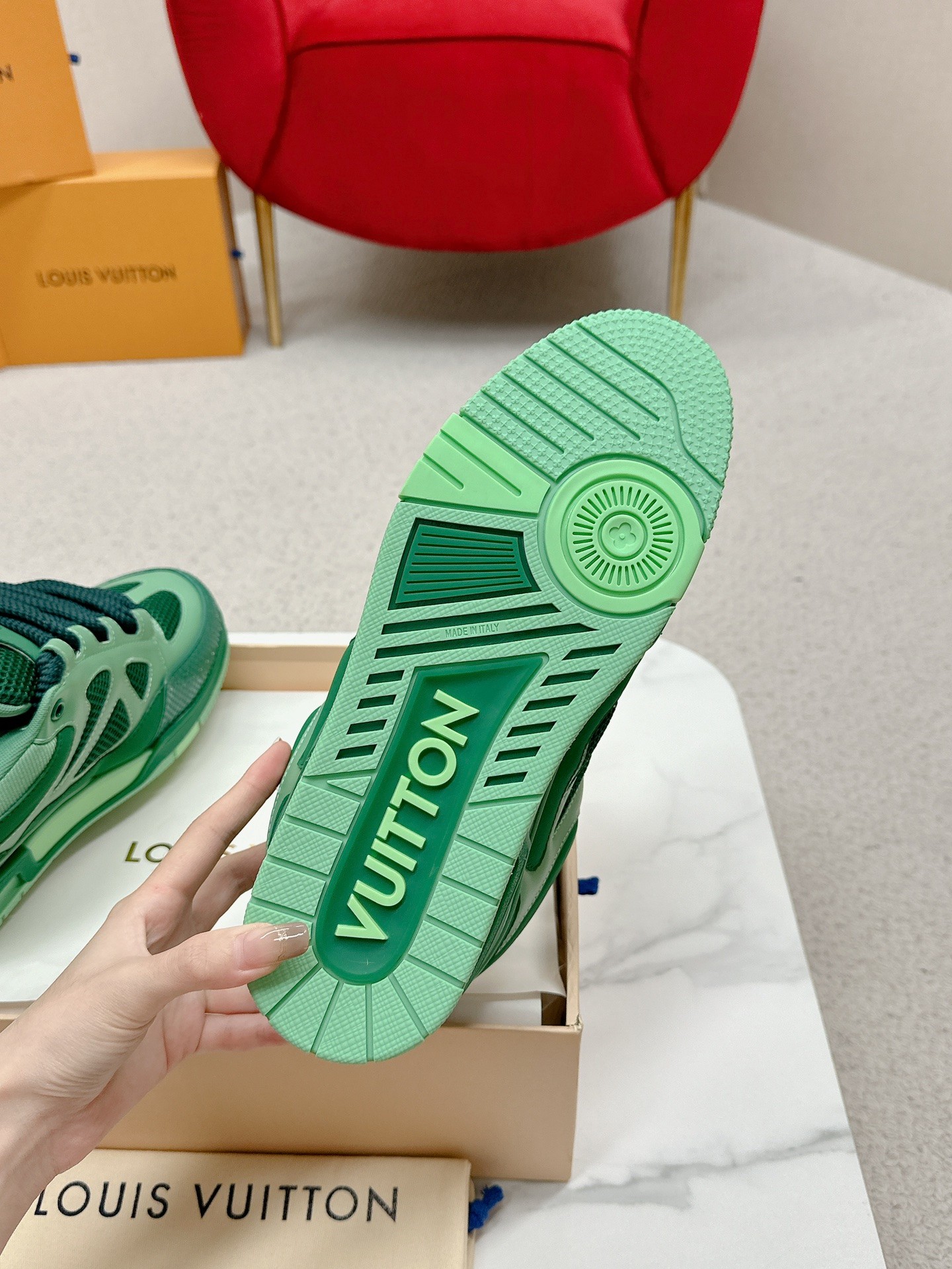 Louis Vuitton Male Board Shoes Breathable M-l-s