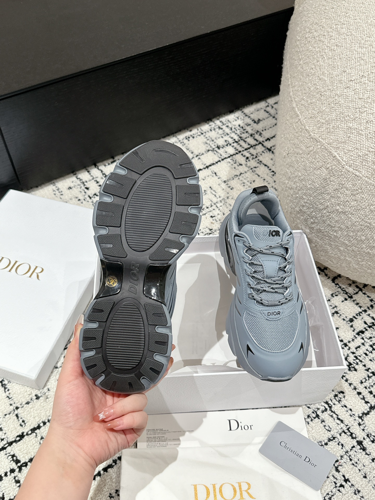 Adidas Dior Male Sneakers Breathable M-s