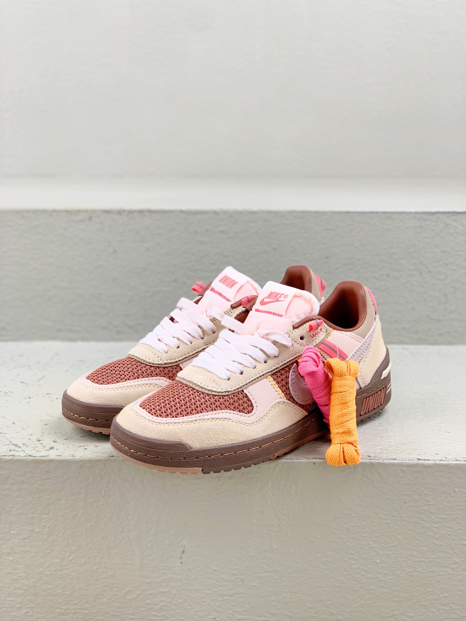 Nike Male Board Shoes Mesh Brown M-l