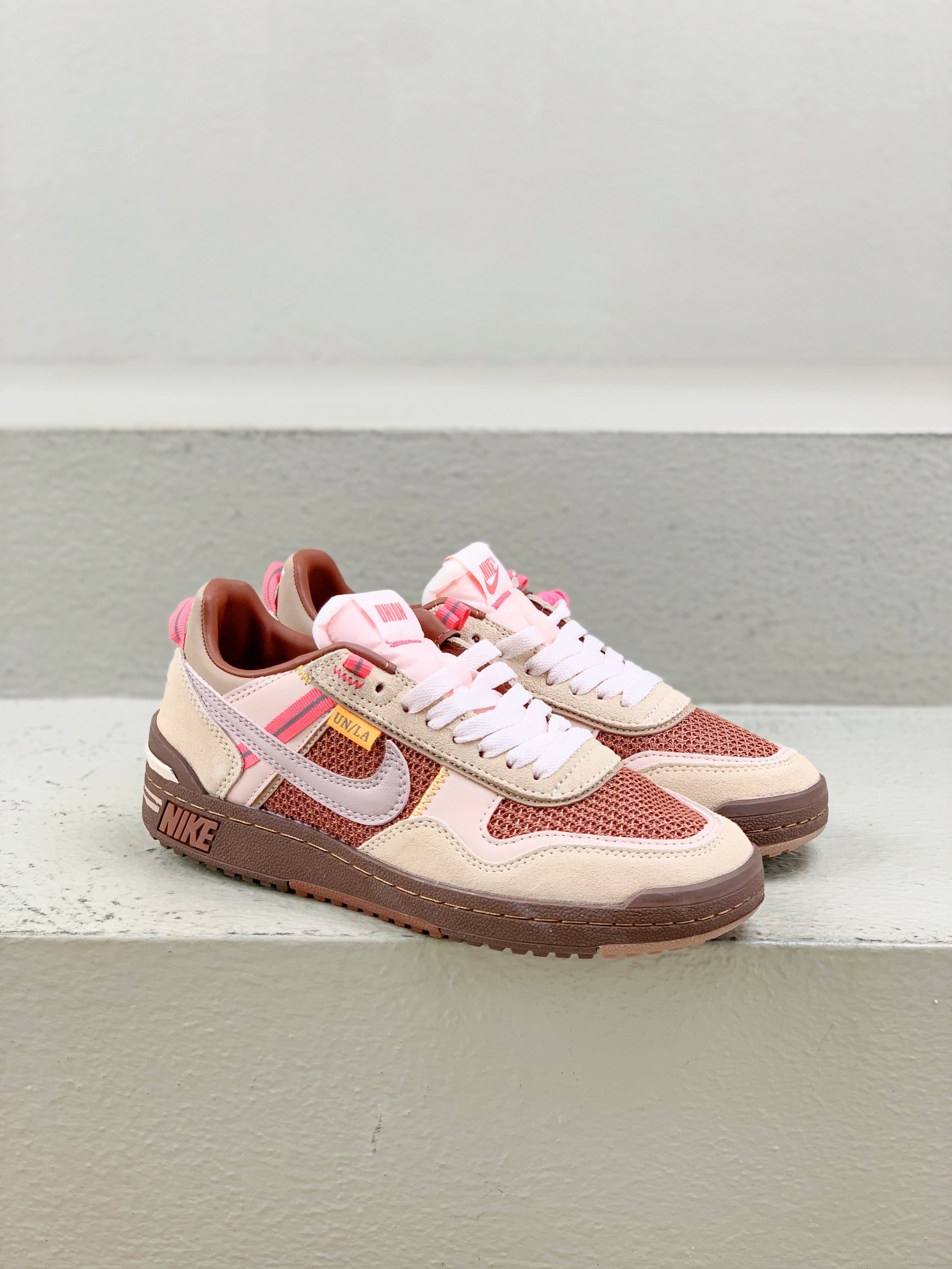 Nike Male Board Shoes Mesh Brown M-l