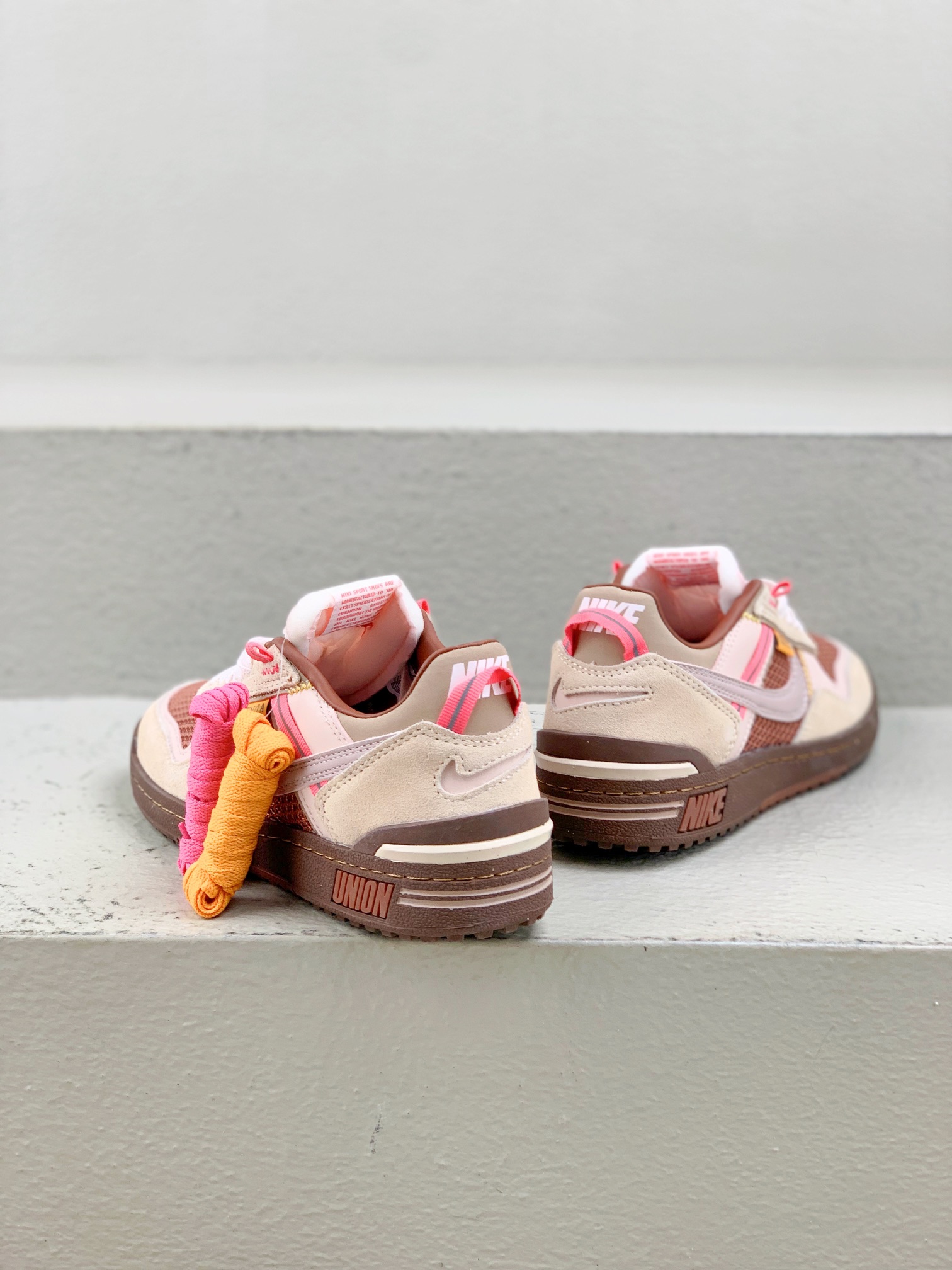 Nike Male Board Shoes Mesh Brown M-l