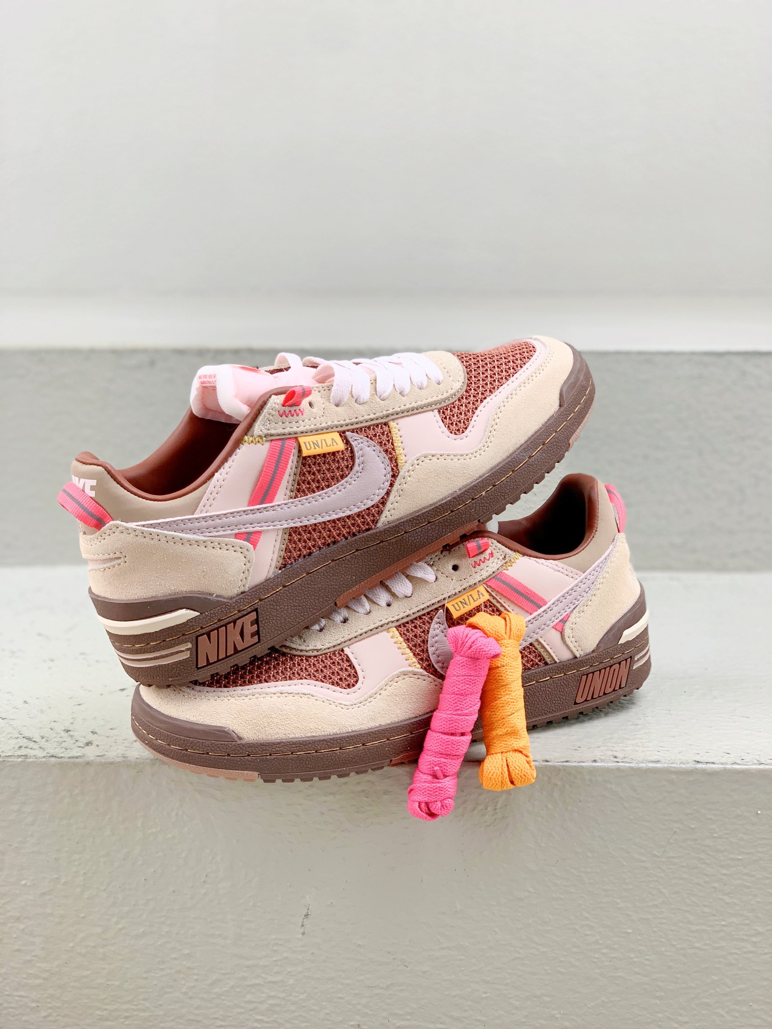 Nike Male Board Shoes Mesh Brown M-l