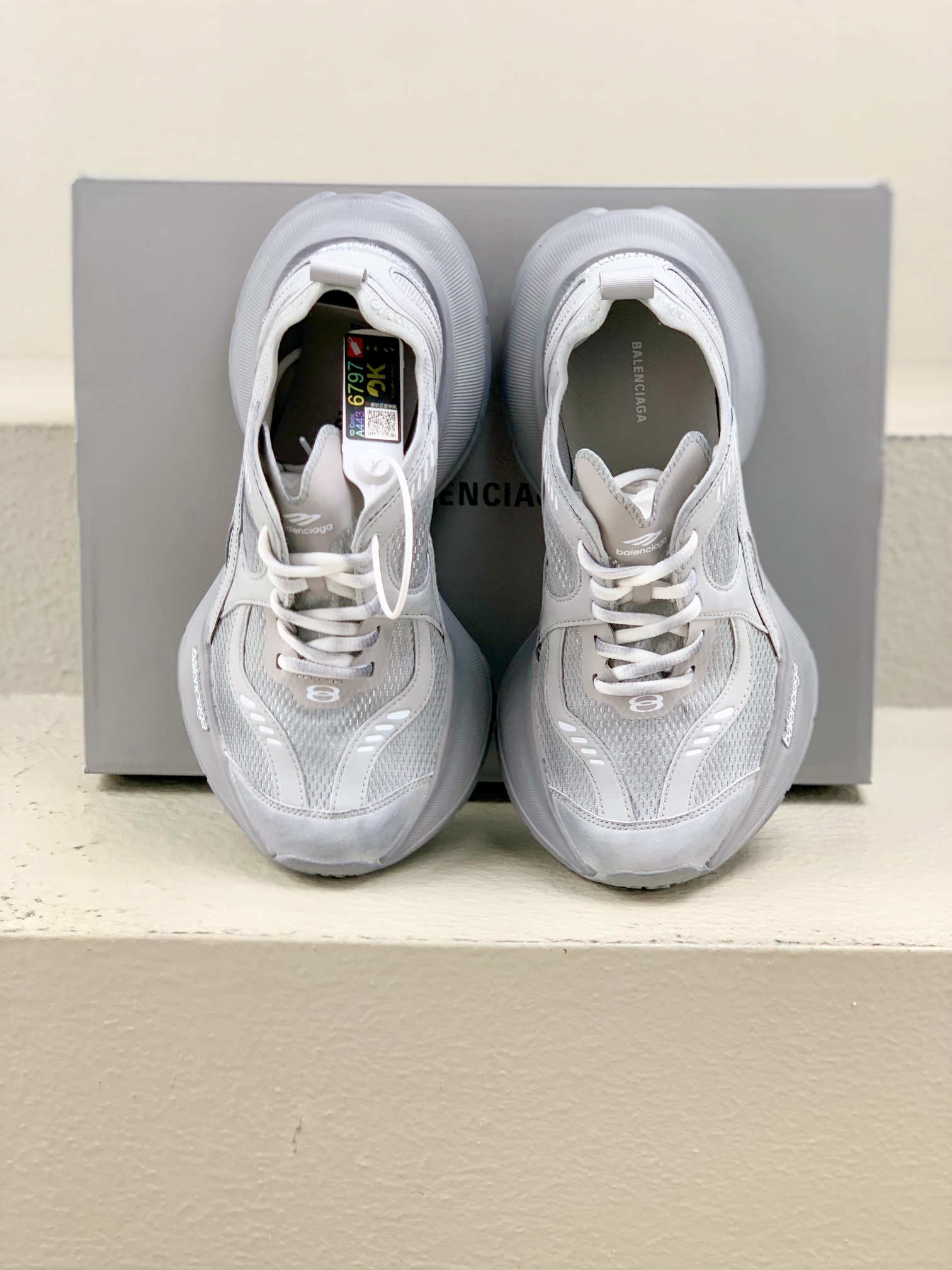 Balenciaga Male Running Shoes Breathable L-s