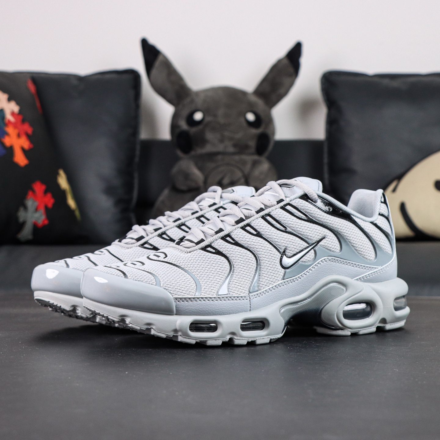 Basic Shoes Gray M-l-s