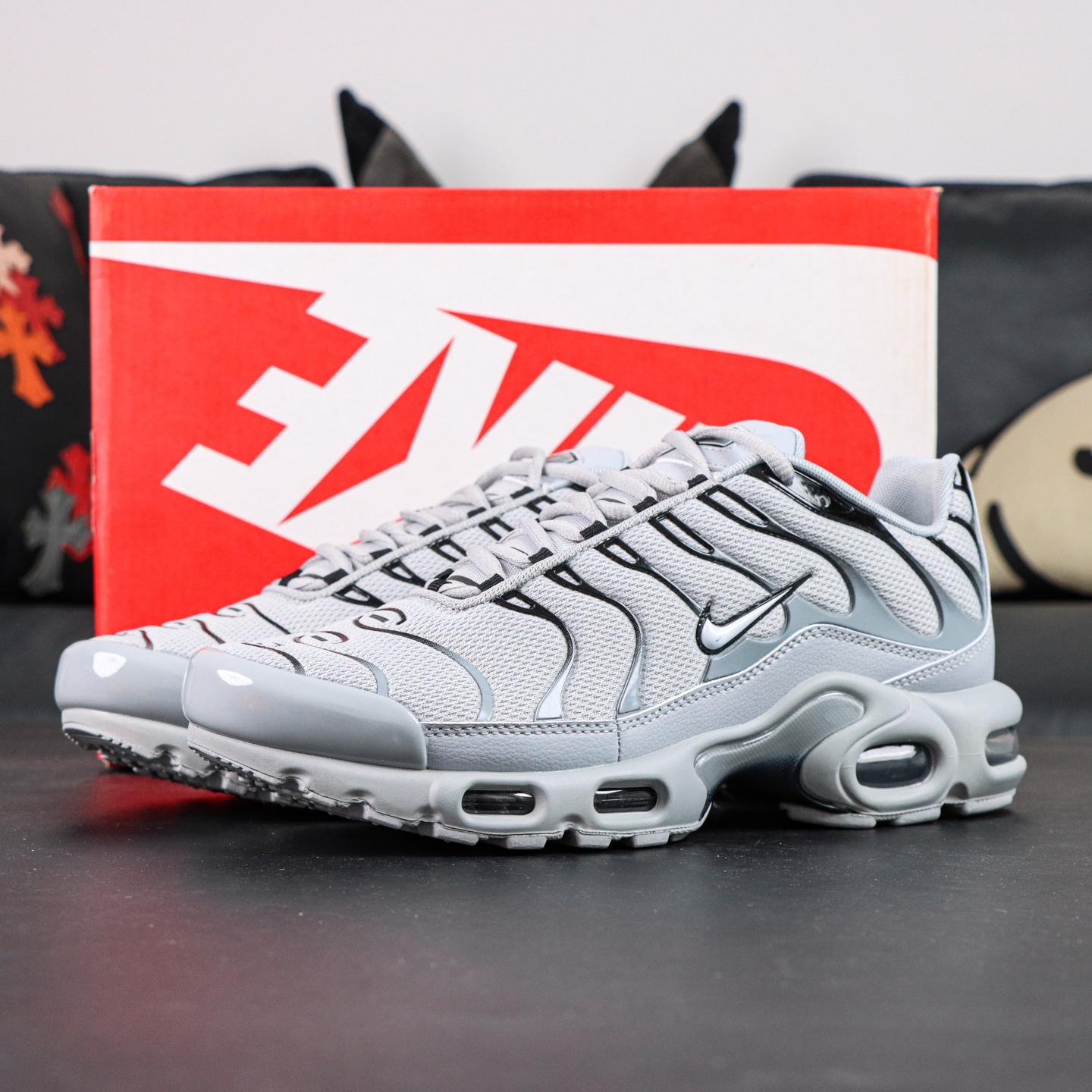 Basic Shoes Gray M-l-s